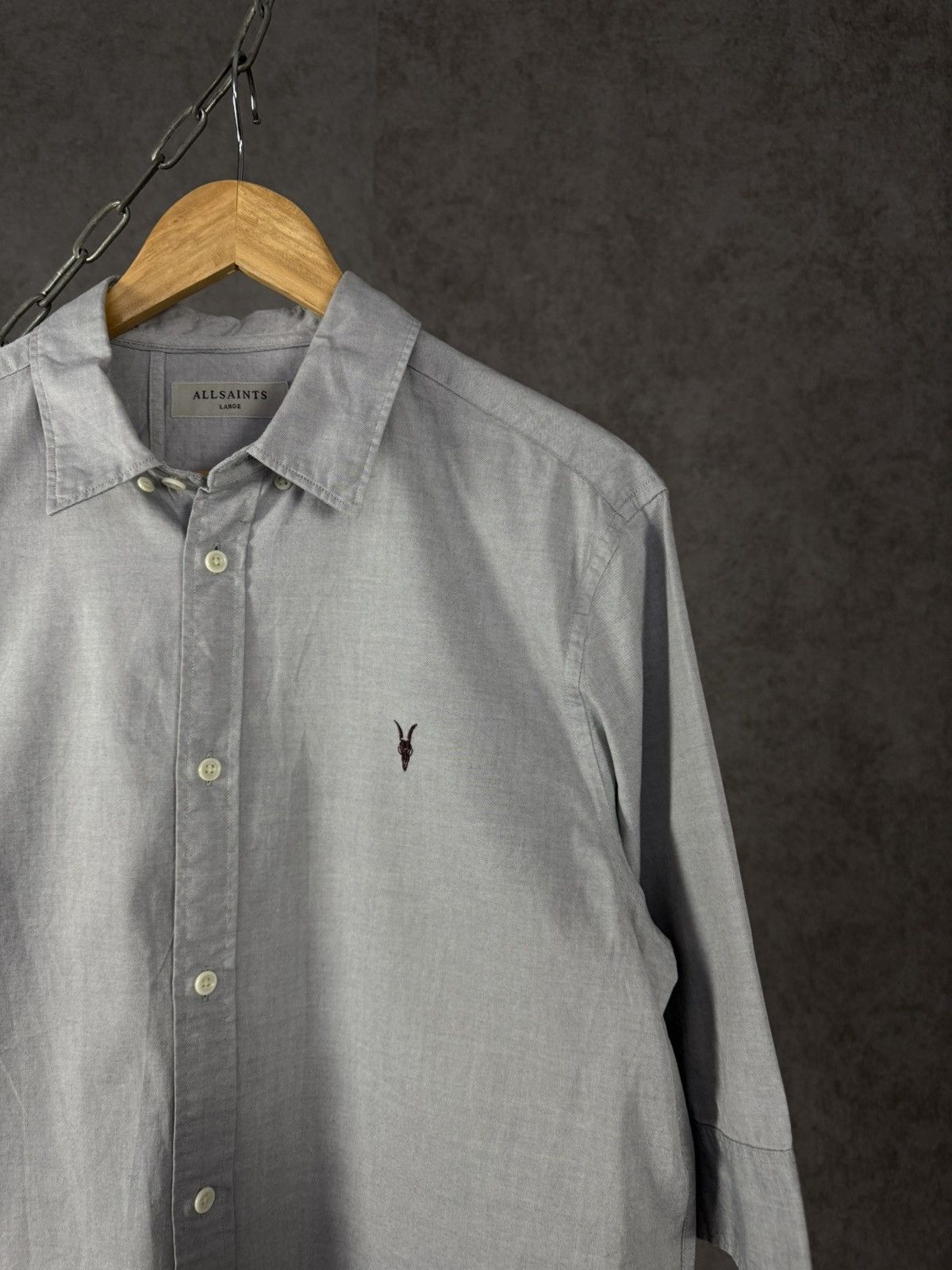 Allsaints Allsaints designer logo shirt Size US L / EU 52-54 / 3 - 2 Thumbnail