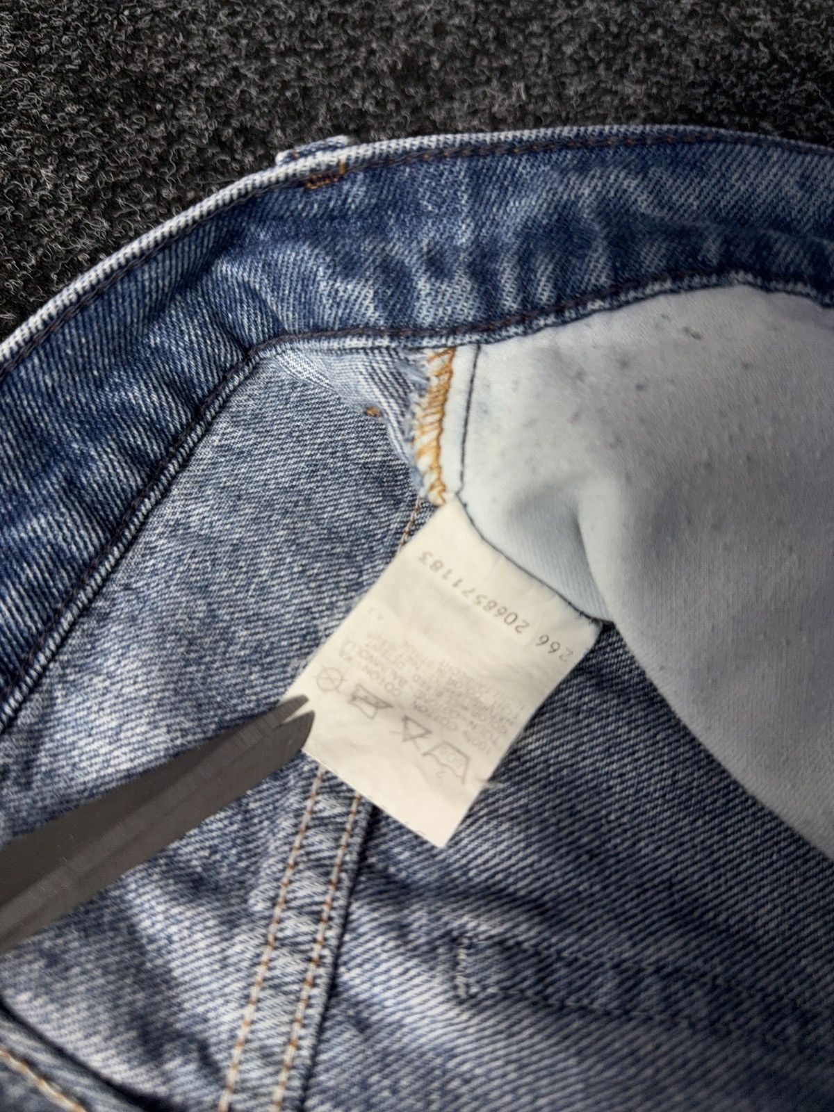 Levi's × Levi's Vintage Clothing × Vintage Ultra Rare Levi’s 501 Orange Tab Vintage 80s-90s Grail Denim Size US 31 - 9 Thumbnail