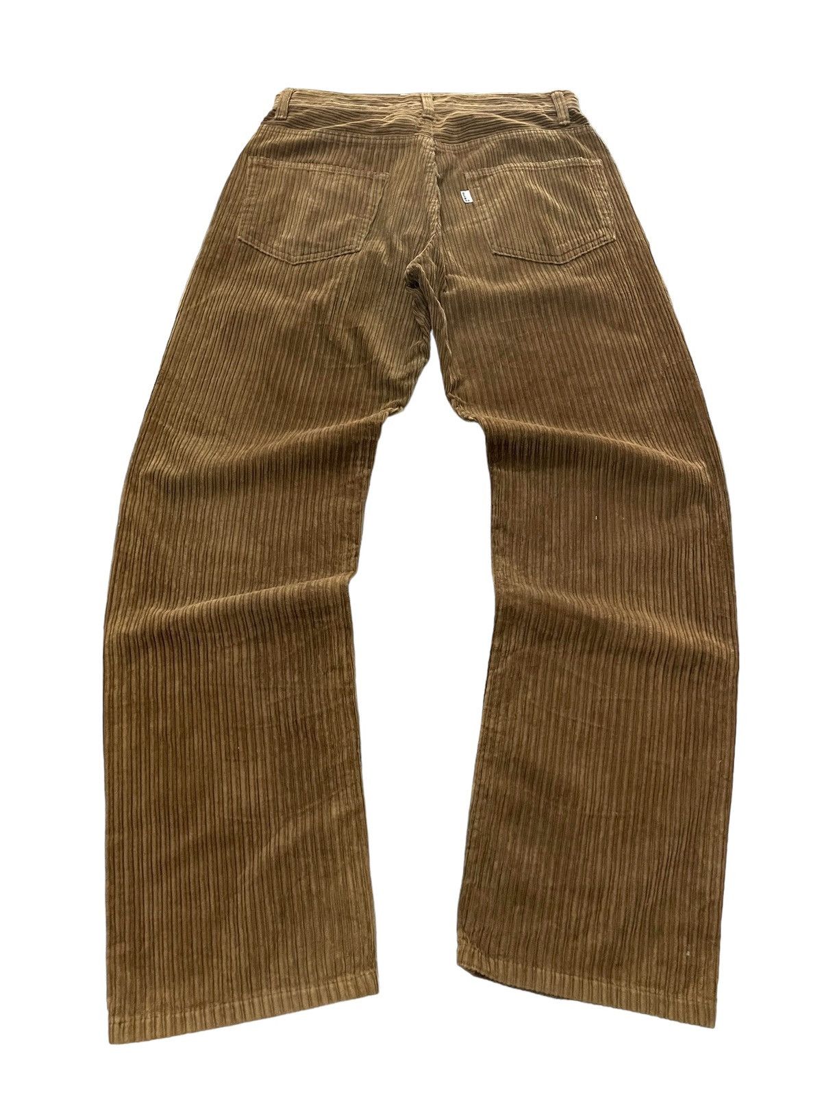 Beams Plus × Hysteric Glamour Beams Japan Brown Tan Corduroy Straight Fit Pants Size US 29 - 2 Thumbnail