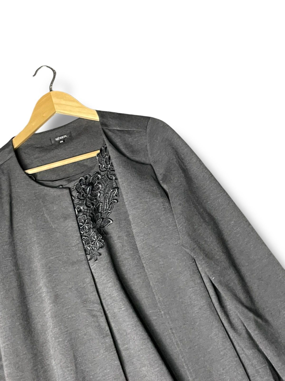 Japanese Brand × Vintage MERION Japanese Brand Two-piece Long Cardigan (82) Size XS / US 0-2 / IT 36-38 - 2 Thumbnail