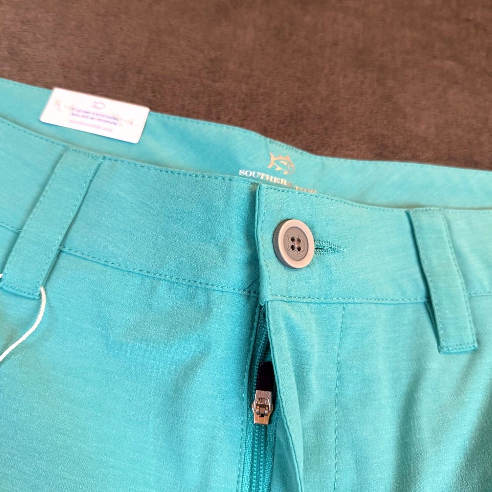 Southern Tide Southern Tide Performance Shorts Mens 30 Teal Stretch Moisture Wicking NWT Size US 30 / EU 46 - 5 Thumbnail