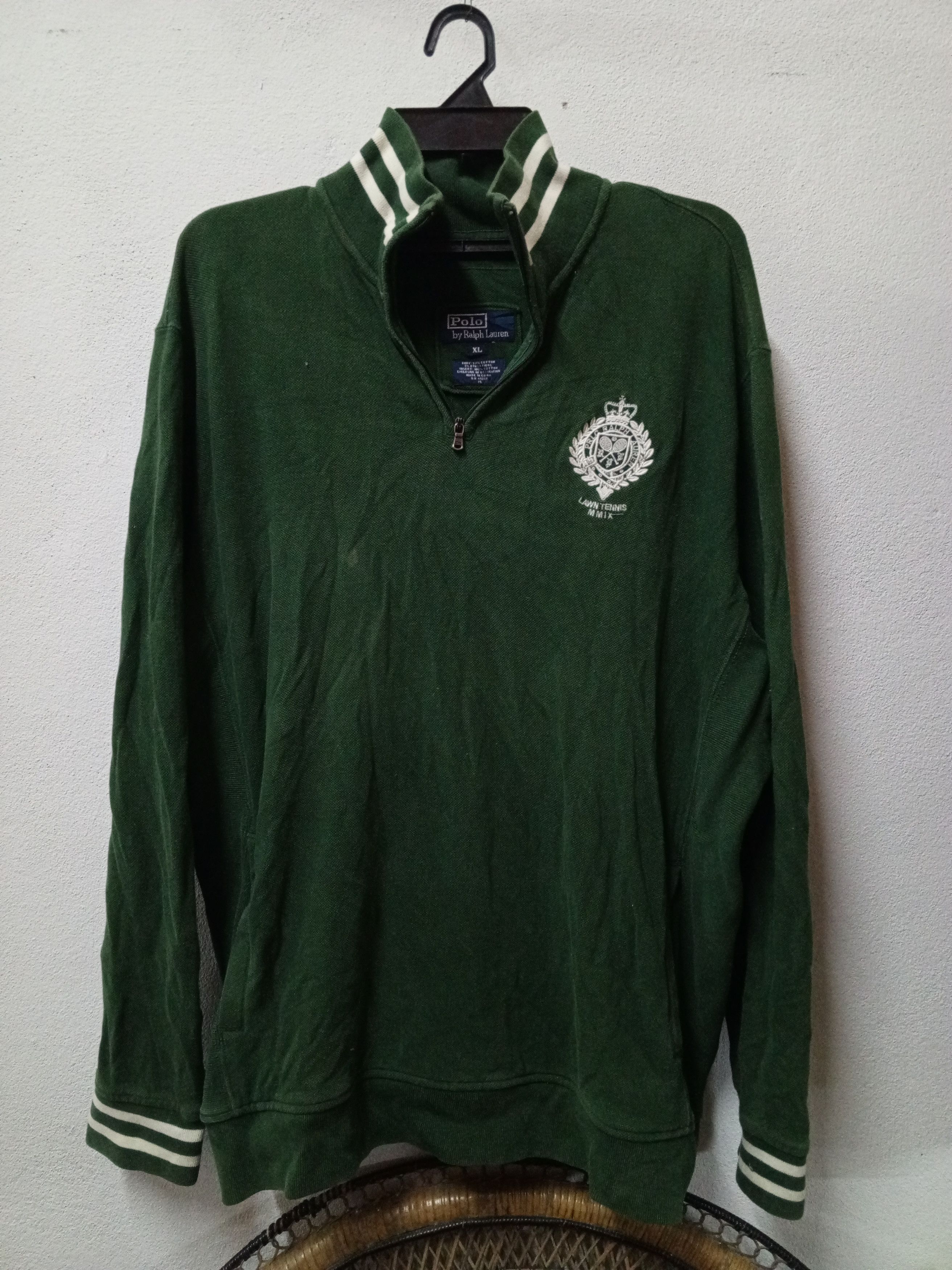 Polo Ralph Lauren POLO RALPH LAUREN HALFZIP SWEATSHIRT Size US XL / EU 56 / 4 - 1 Thumbnail