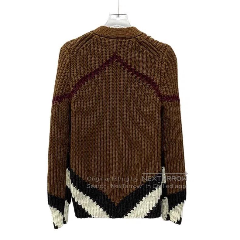 Burberry Burberry Brown Stripe Cashmere Knit Set. Size US S / EU 44-46 / 1 - 2 Thumbnail