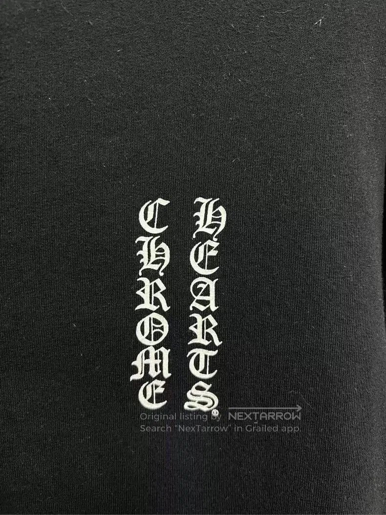 Chrome Hearts Chrome Hearts Hoodie with Vine Cross Design. Size US XL / EU 56 / 4 - 5 Thumbnail