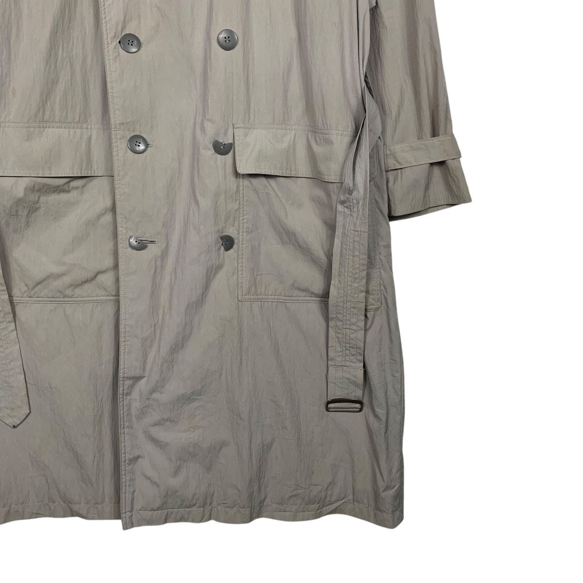 Japanese Brand Ambrosiano Milano Double Breasted Trench Coat Size US M / EU 48-50 / 2 - 5 Thumbnail