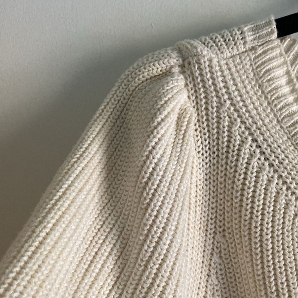 Apiece Apart Apiece Apart Ecru Knit Pullover Sweater Size M Size M / US 6-8 / IT 42-44 - 7 Thumbnail