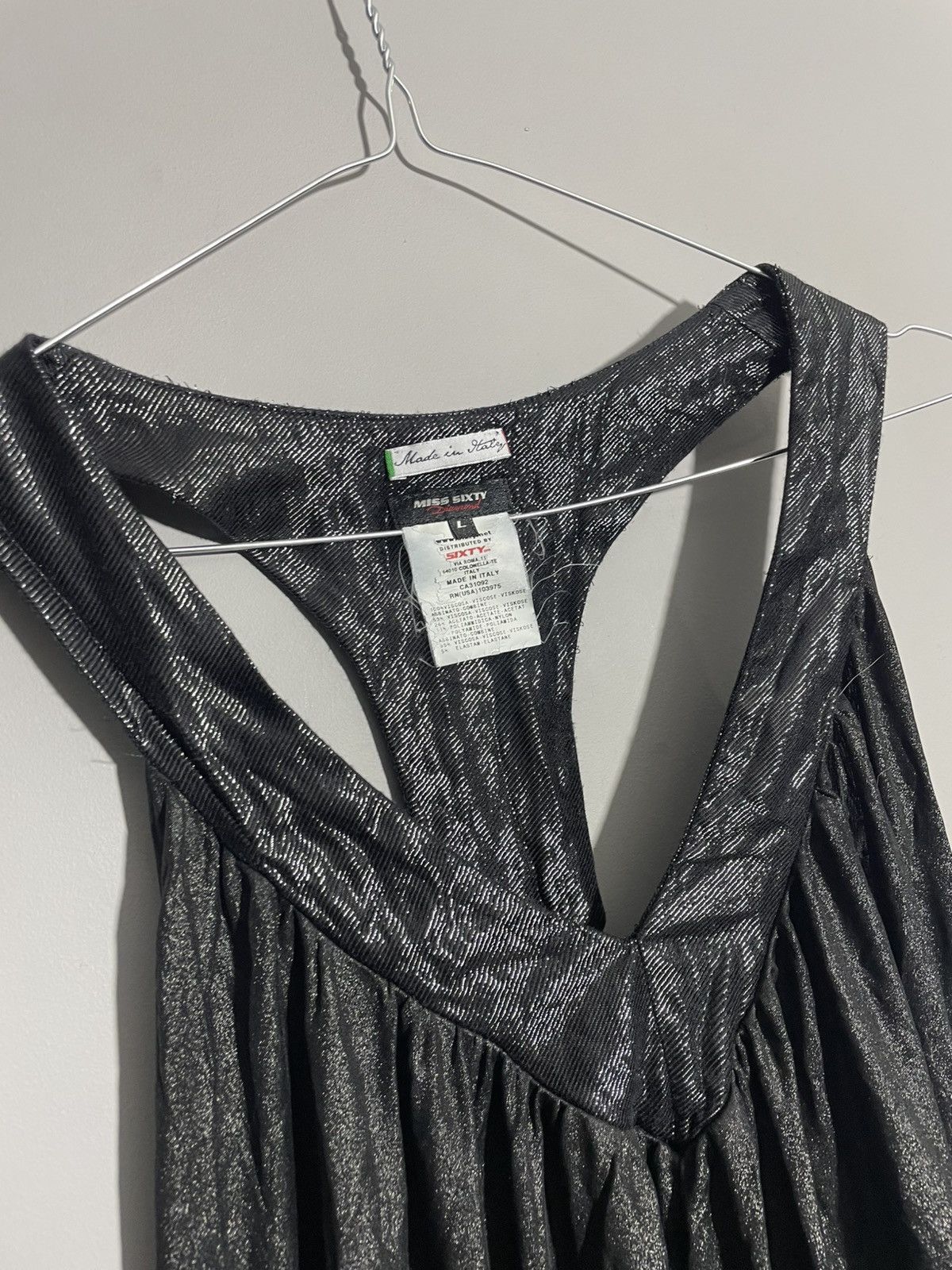 Miss Sixty Rare Miss Sixty Avant Garde Blouse Top size L Size L / US 10 / IT 46 - 3 Thumbnail