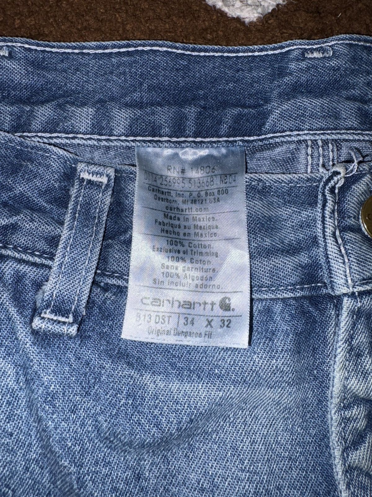 Carhartt Vintage Carhartt Denim Carpenter Jeans Size US 34 / EU 50 - 2 Thumbnail