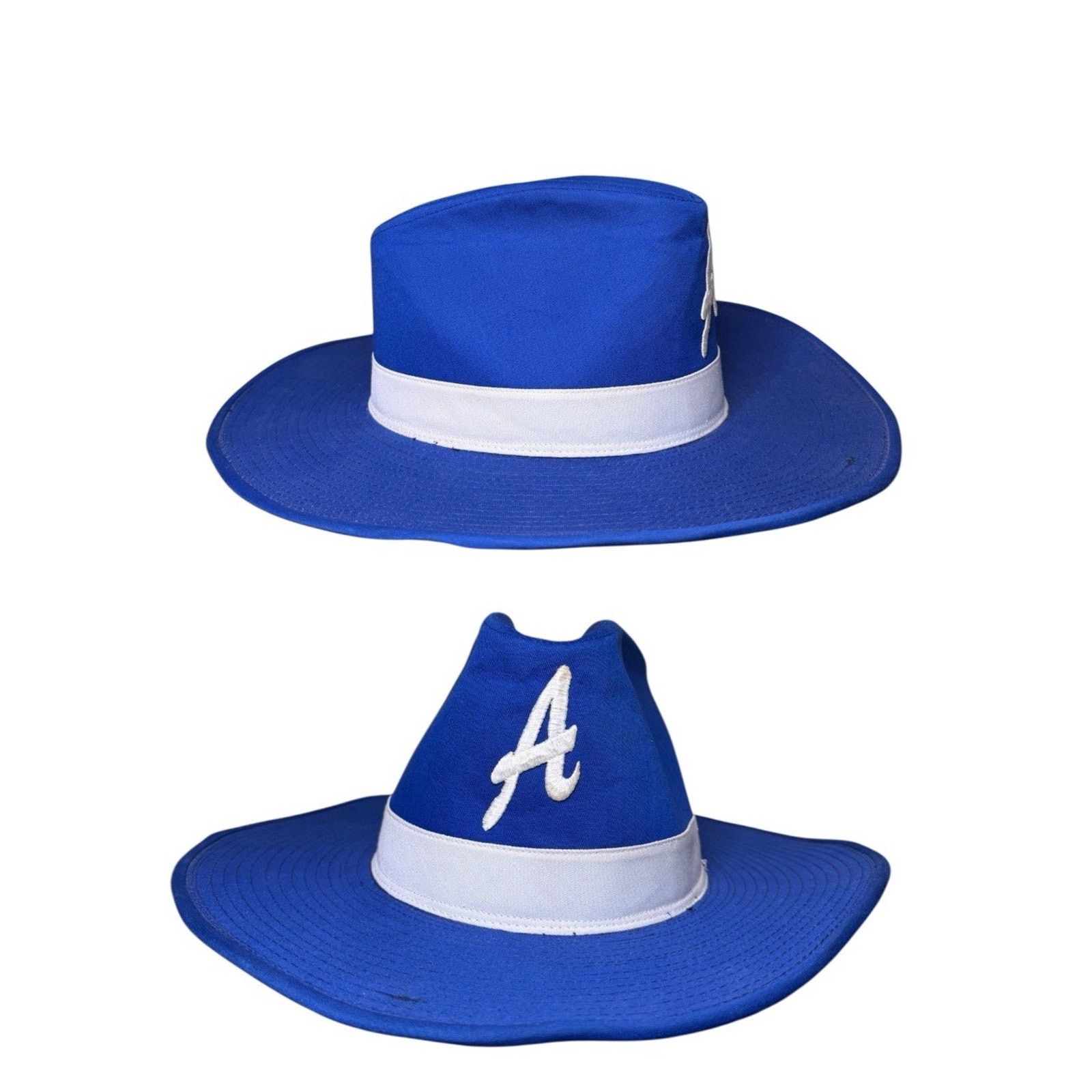 MLB VINTAGE ATLANTA BRAVES "YA" OFFICIAL MLB COWBOY HAT XL Size ONE SIZE - 1 Thumbnail