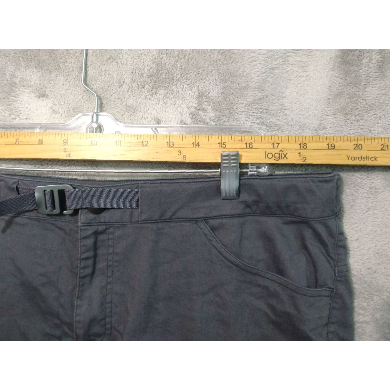 PEARL iZUMi Pearl Izumi Shorts Mens 38 Gray Cycling Cotton Nylon Flat Front Stretch Shorts Mens Regular 5-Pocket Gray Outdoor Sports 90s? Size US 38 / EU 54 - 3 Thumbnail