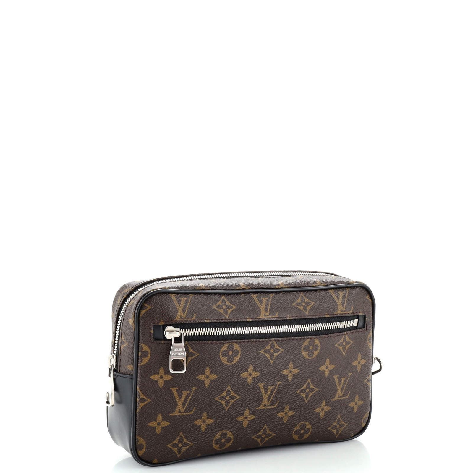 Kasai Clutch Macassar Monogram Canvas None