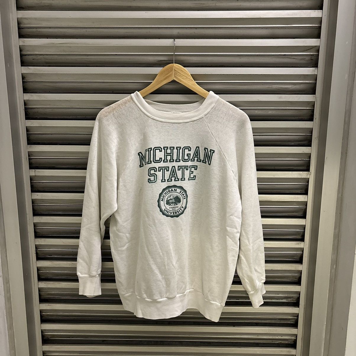 Champion × Vintage Vintage 80s Champion Michigan State Size US L / EU 52-54 / 3 - 1 Thumbnail