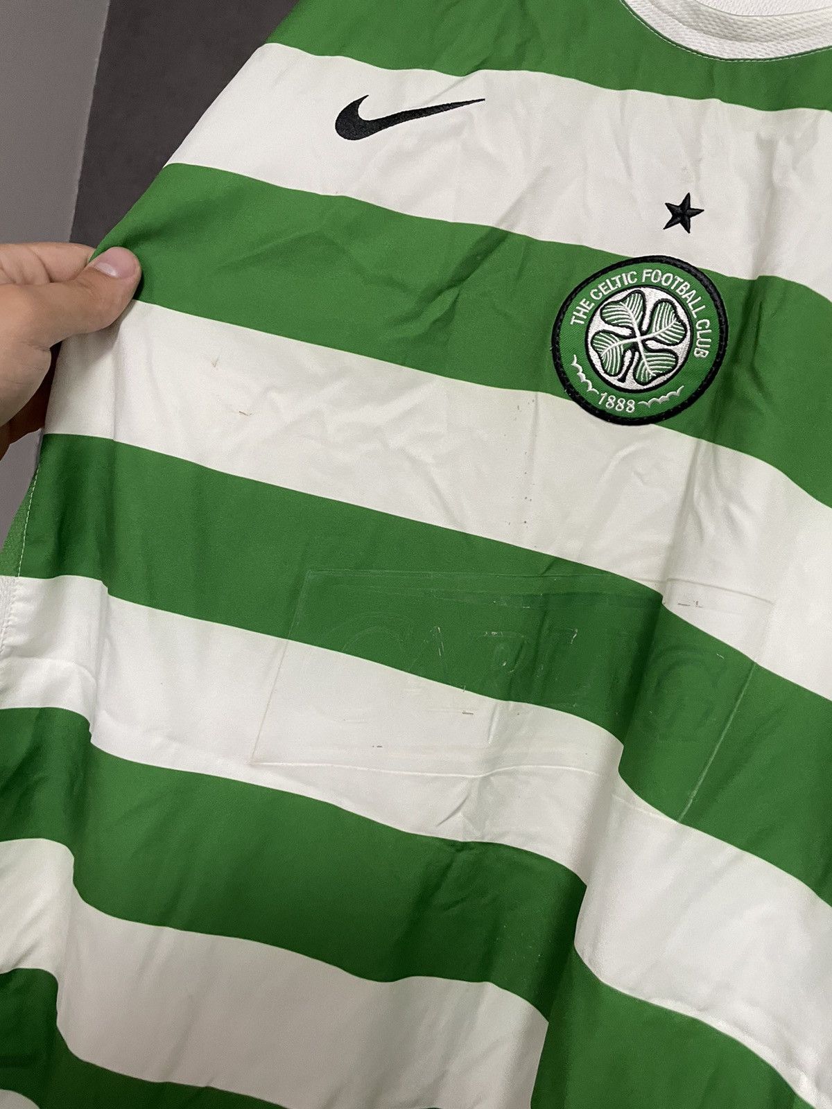 Nike Celtic Vintage Soccer Jersey Blockcore Y2K Size US XXL / EU 58 / 5 - 2 Thumbnail