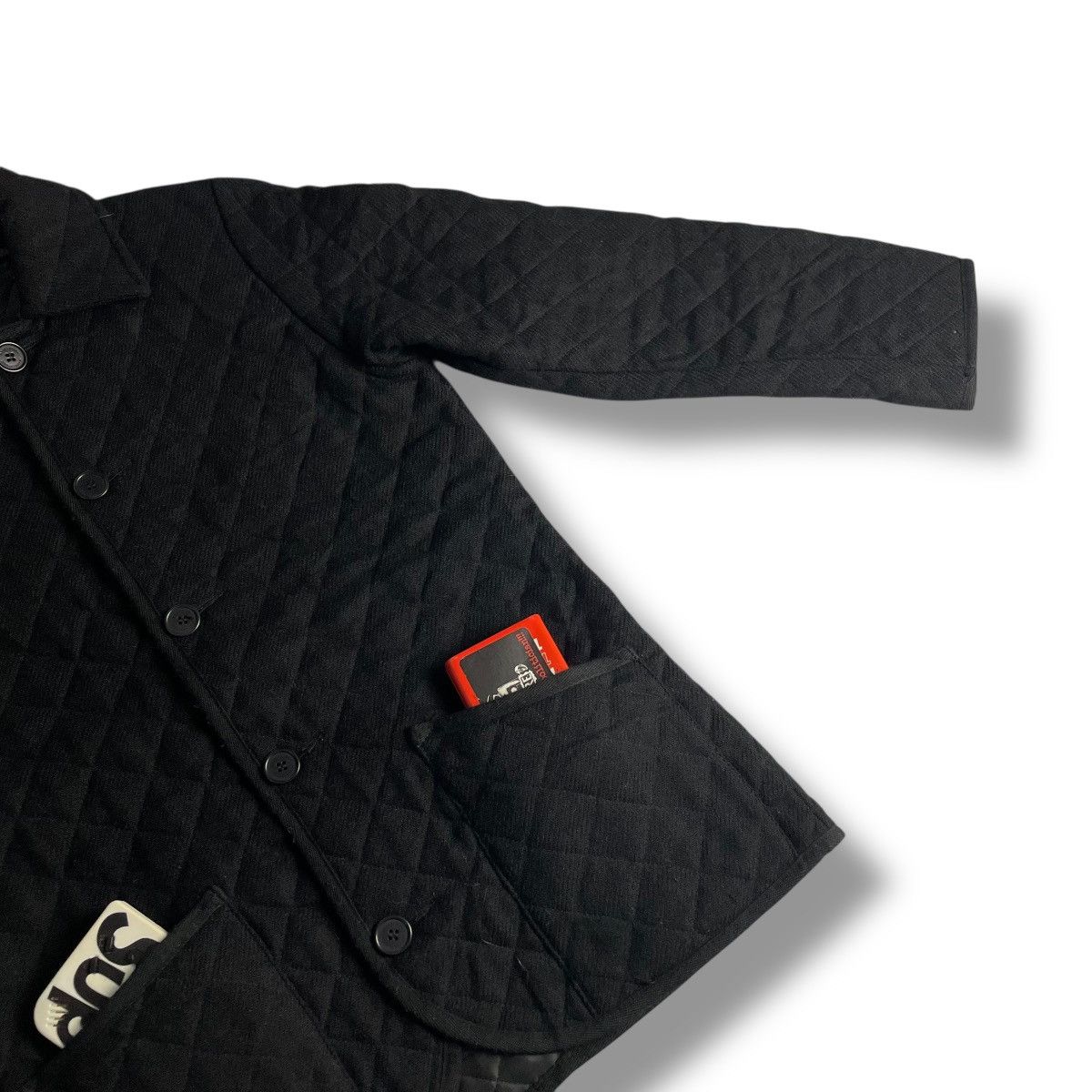 Mackintosh MACKINTOSH BUTTON UP QUILTED WOOL JACKET Size US M / EU 48-50 / 2 - 5 Thumbnail
