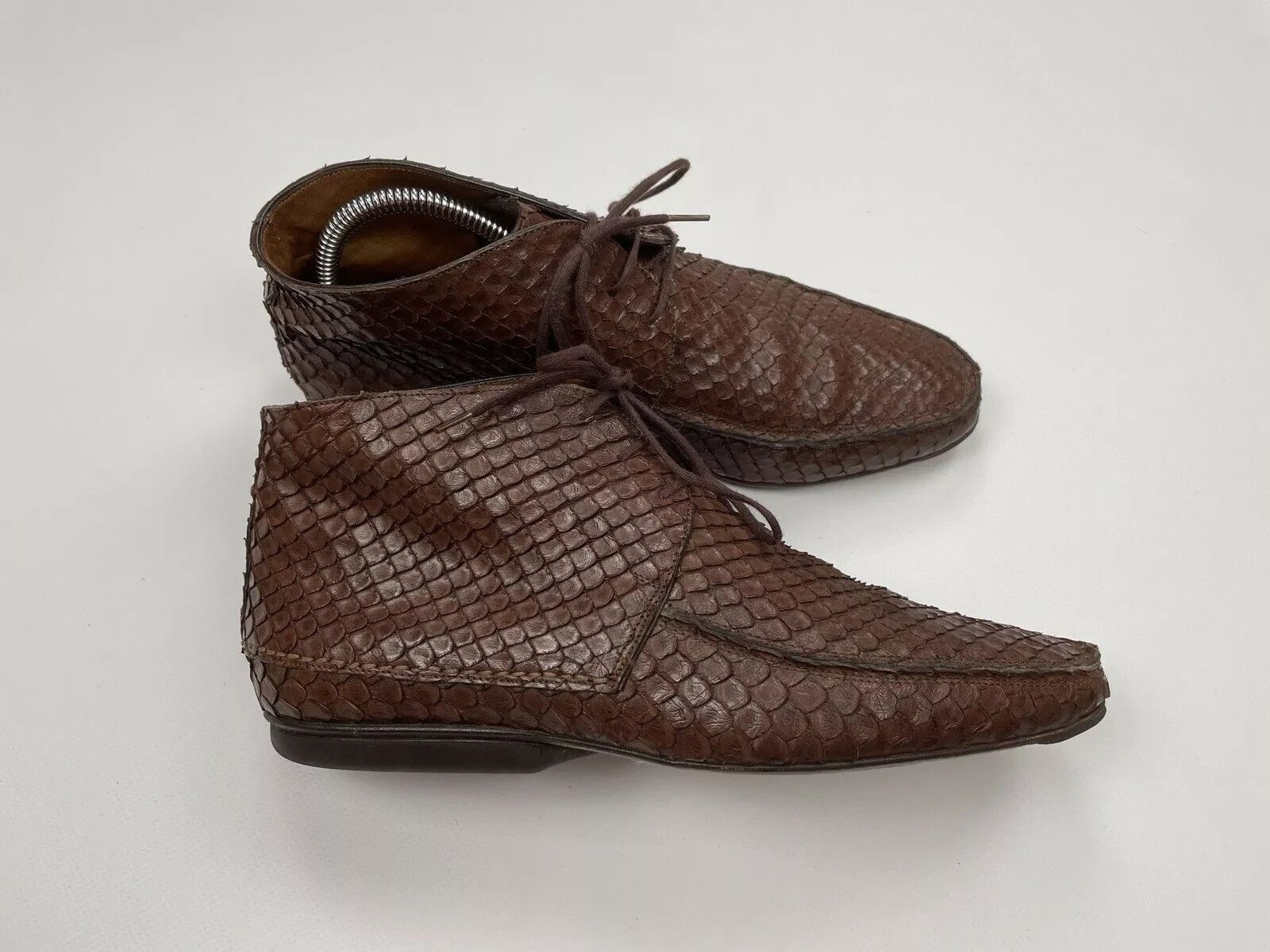 Other CESARE PACIOTTI SNAKE SKIN LEATHER ANKLE BOOTS WOMENS size 7 Size US 9.5 / IT 39.5 - 1 Thumbnail