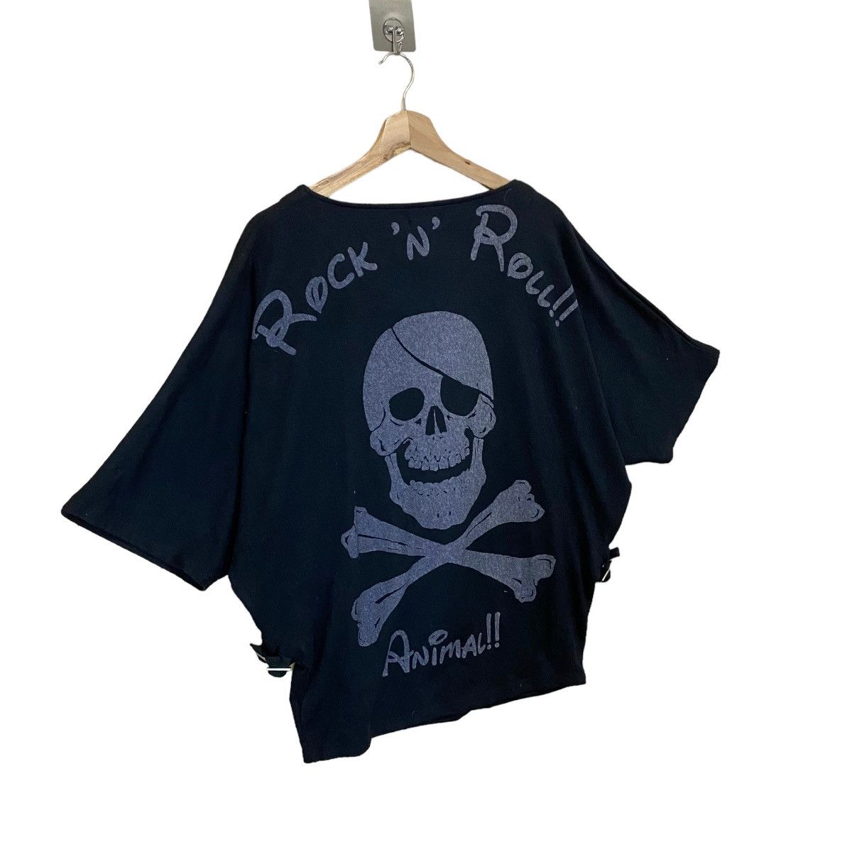 If Six Was Nine PUNK!! Glad News Rock N Roll Animal Big Logo Shirt Size L / US 10 / IT 46 - 2 Thumbnail