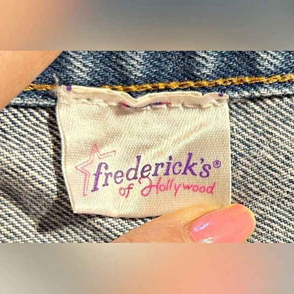 Other Vintage 80s Fredericks of Hollywood Studded Mom Jeans Size 28" / US 6 / IT 42 - 7 Thumbnail