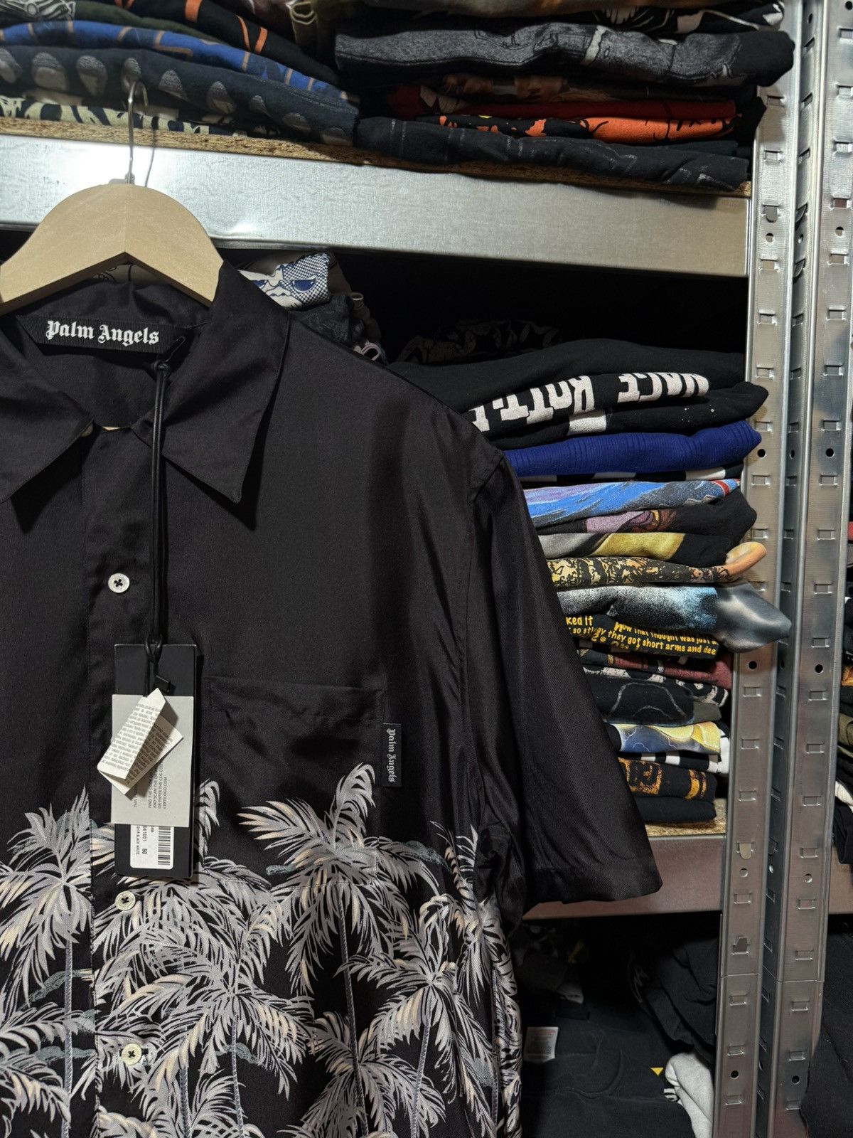 Palm Angels RARE LUXURY PALM ANGEL PALM TREE BOWLING SHIRT Y2K HYPE Size US S / EU 44-46 / 1 - 3 Thumbnail