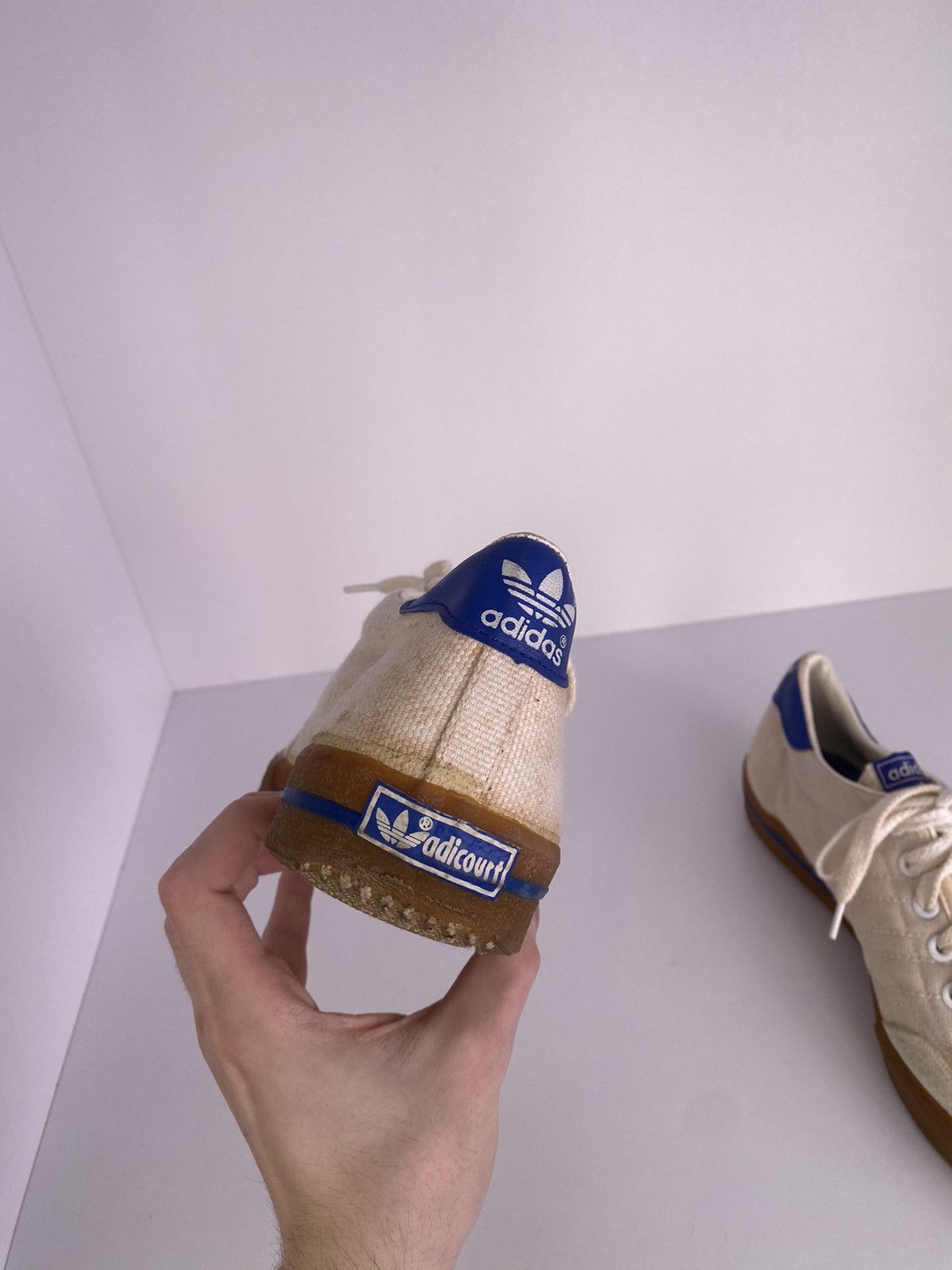 Adidas × Vintage Vintage 70s Adidas Ultra Court Tennis Shoes Sneakers Grunge Size US 7.5 / EU 40-41 - 8 Thumbnail