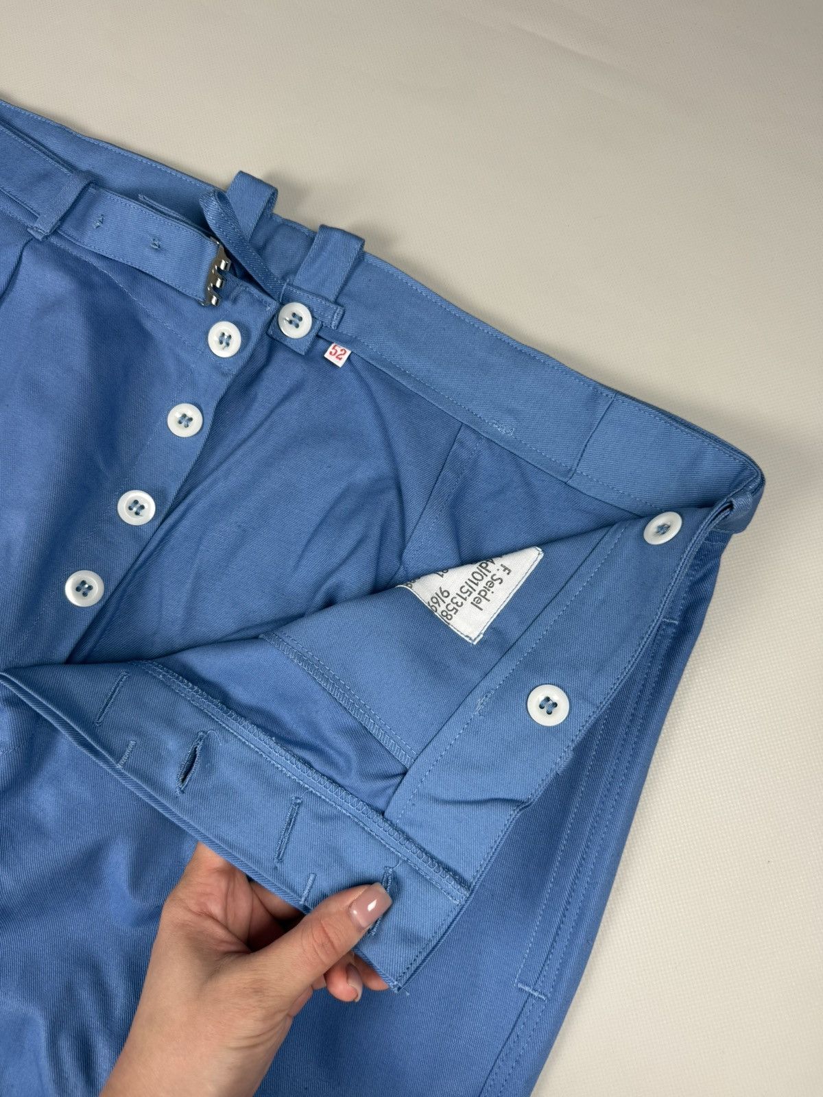 Le Laboureur Vintage German Air Force Military Fatigue Pants Trousers Size US 40 / EU 56 - 14 Thumbnail
