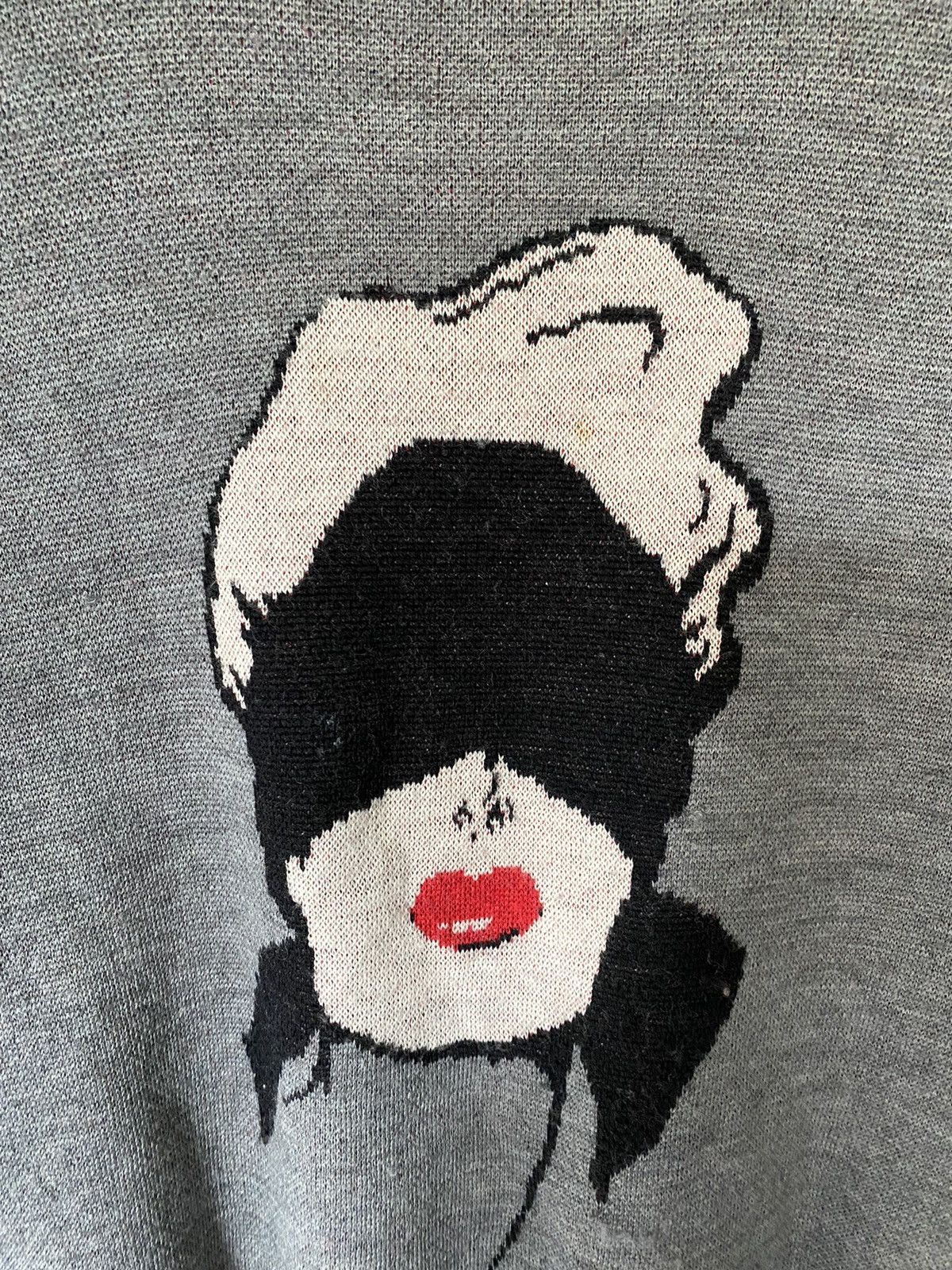 G.V.G.V. × Japanese Brand × Lad Musician AW13 G.V.G.V Japan girl blindfold Jacquard marilyn monroe Size S / US 4 / IT 40 - 4 Thumbnail