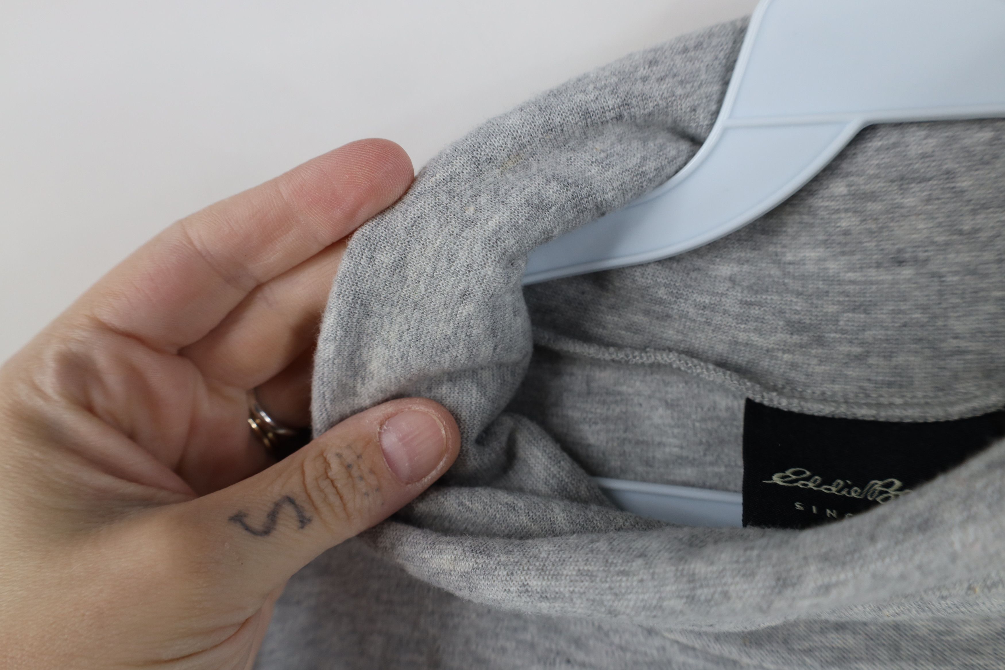 Eddie Bauer Vintage 90s Eddie Bauer Long Sleeve Turtleneck T-Shirt Gray Size US XL / EU 56 / 4 - 6 Thumbnail