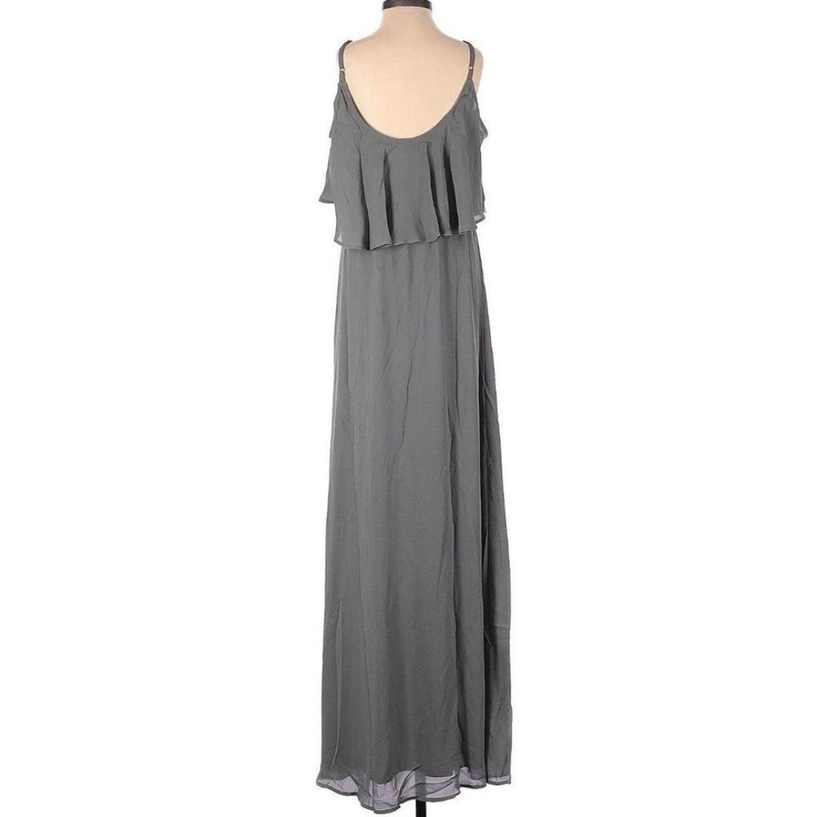 Show Me Your MuMu dark Fairy magical formal gown caitlin ruffle SMYM dress Size XS / US 0-2 / IT 36-38 - 2 Thumbnail