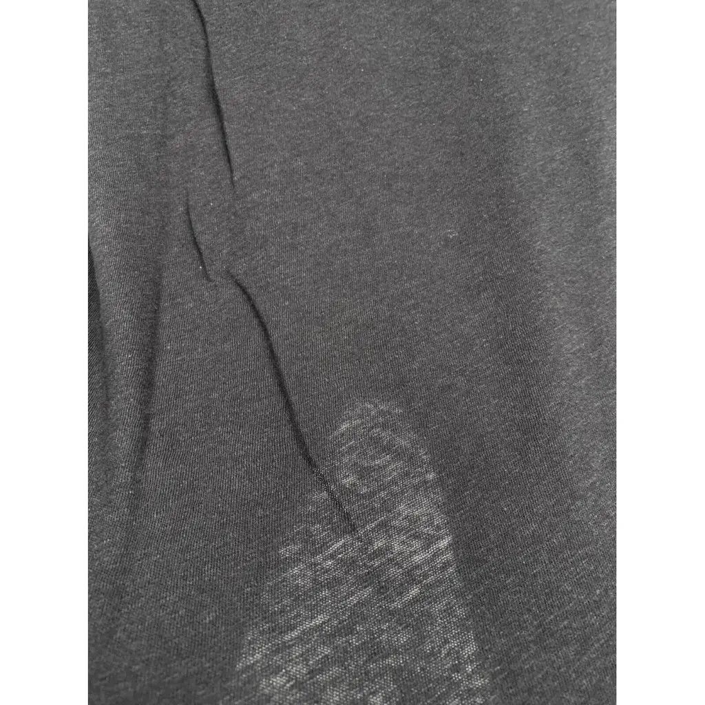 Thom Krom Thom Krom Black Cotton Linen Unisex TShirt Thunder Print S Size S / US 4 / IT 40 - 6 Thumbnail