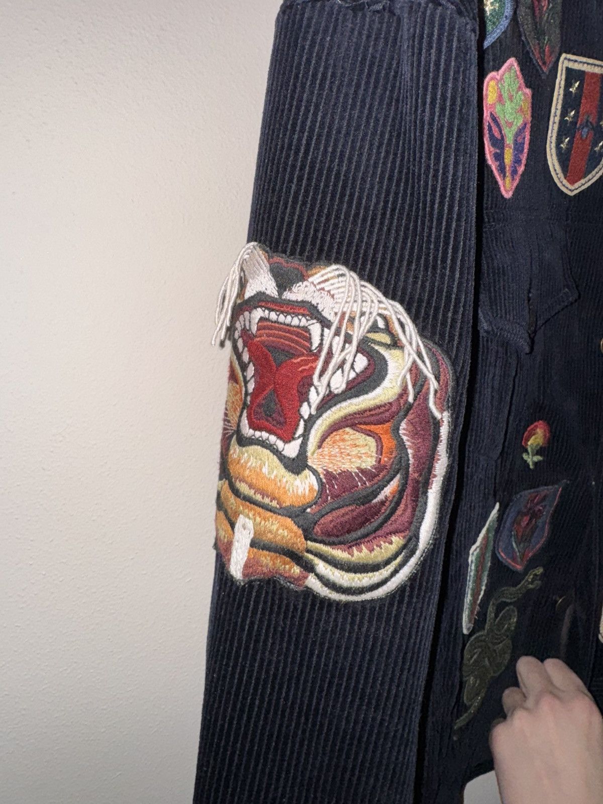 Gucci L'Aveugle Par Amour corduroy jacket Size US S / EU 44-46 / 1 - 8 Thumbnail