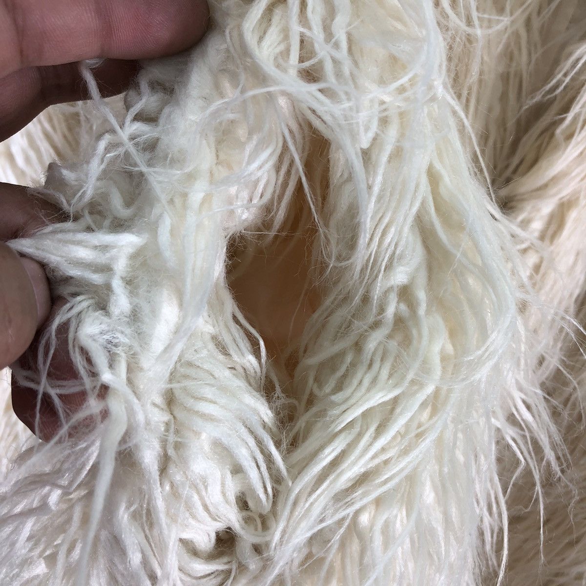 Japanese Brand Vintage Cardigan Hairy Sherpa Faux Fur by Natural Couture Size US M / EU 48-50 / 2 - 11 Thumbnail