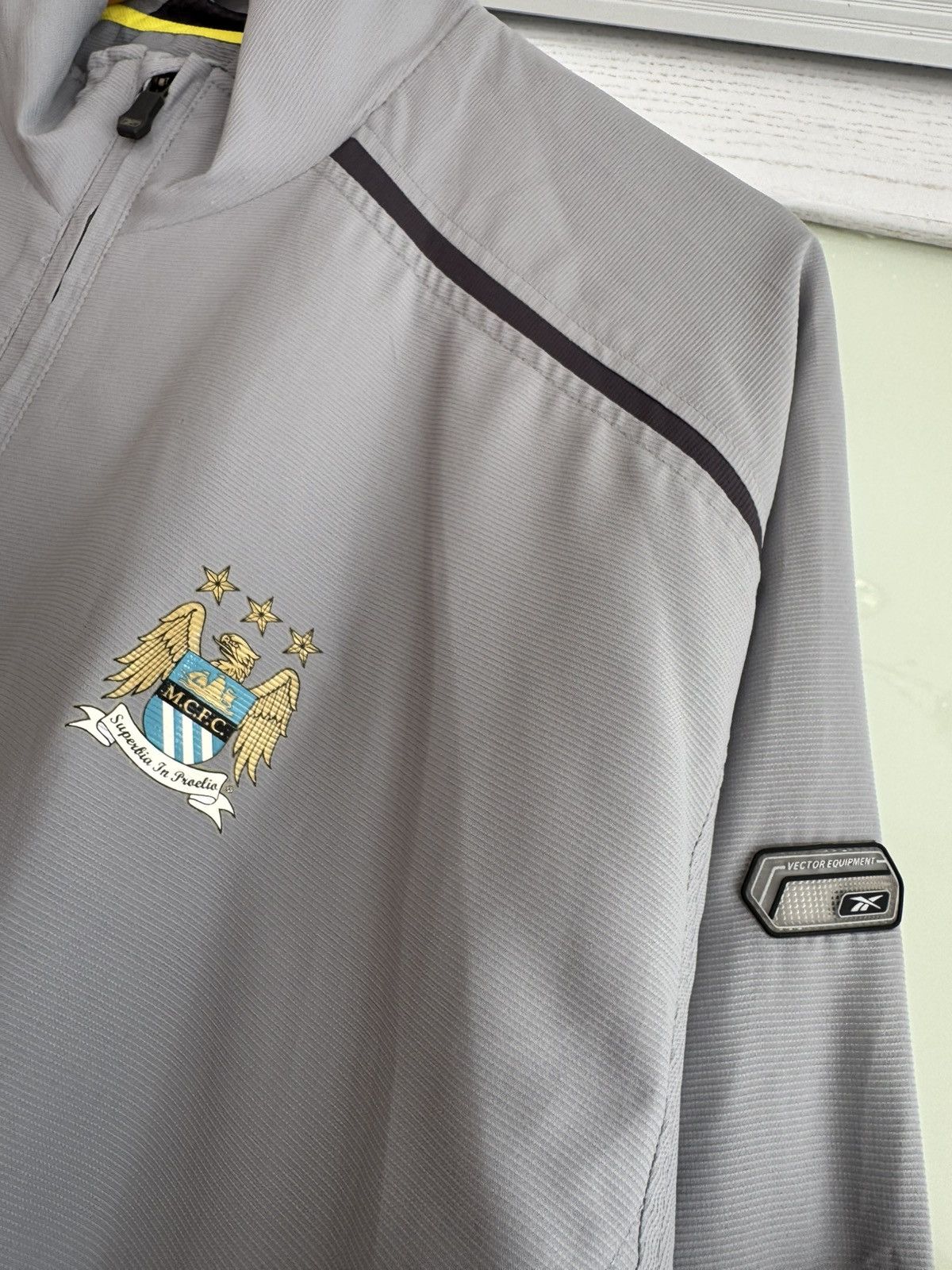 Reebok × Vintage Vintage Manchester City 2005-2006 Soccer Track Jacket Jersey Size US XXL / EU 58 / 5 - 7 Thumbnail