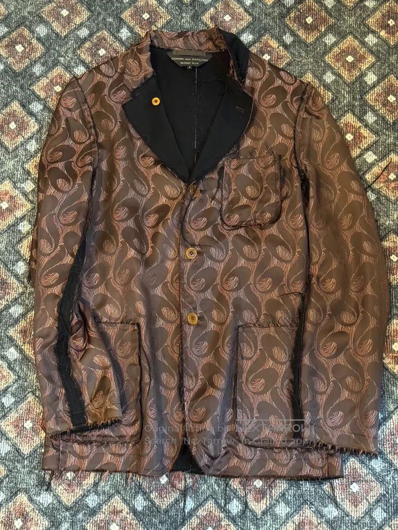 Comme des Garcons Comme Des Garcons Cuprammonium rayon peacock pattern rever Size US S / EU 44-46 / 1 - 3 Thumbnail