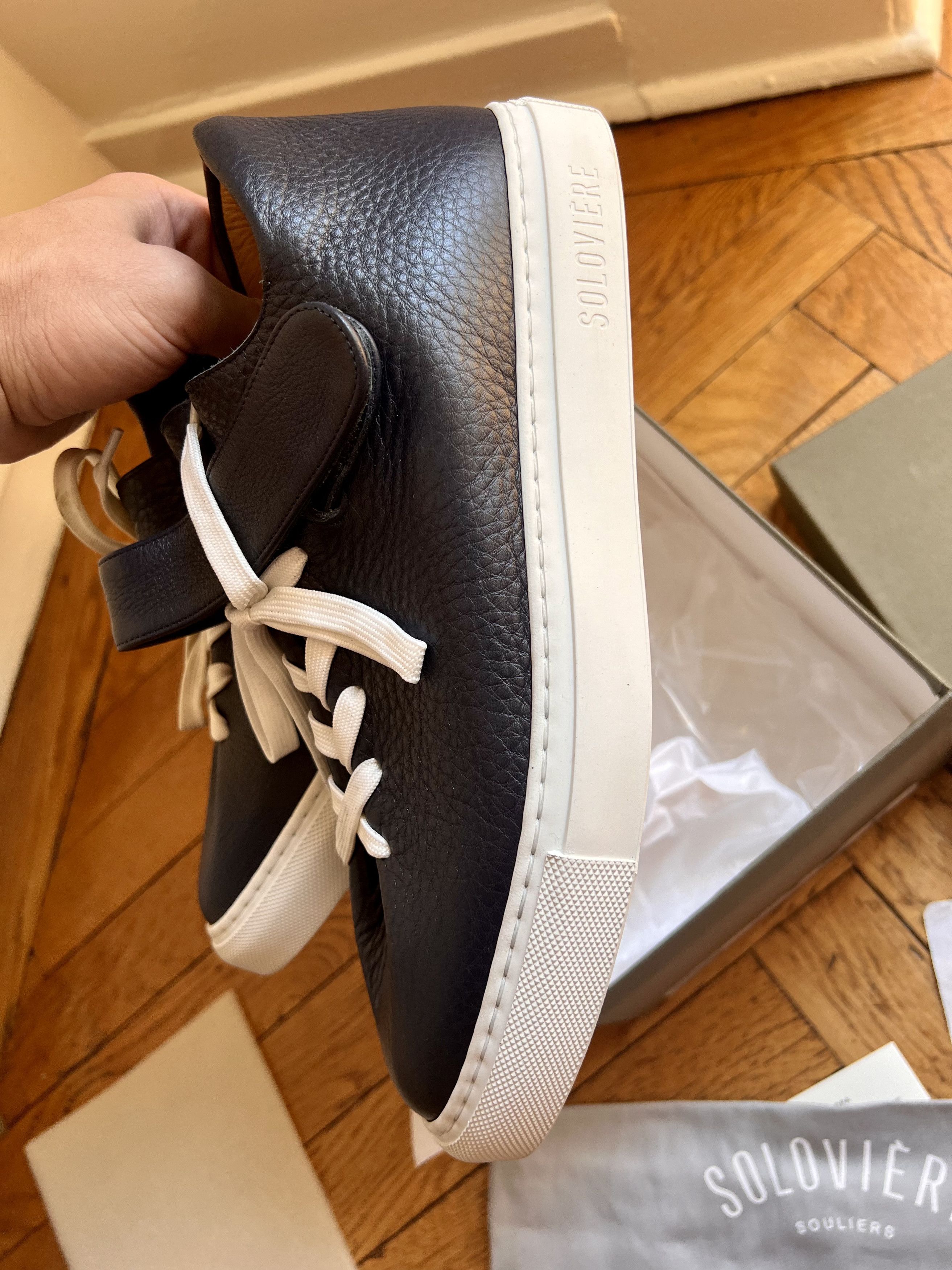 Jacques Soloviere × Saint Laurent Paris Calf leather Rodolphe sneaker Size US 9 / EU 42 - 5 Thumbnail