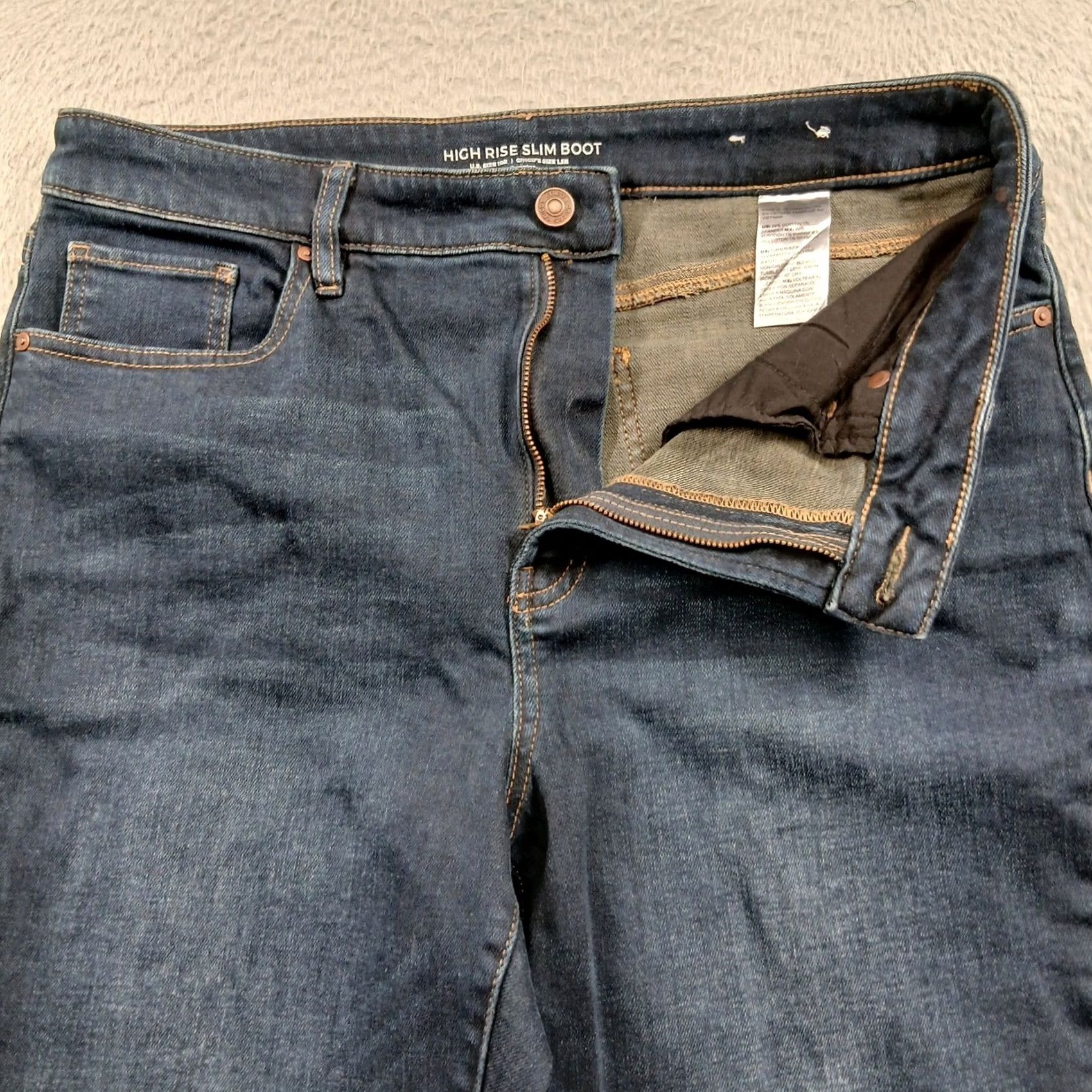 Vintage Chico's High Rise Slim Bootcut Jeans Size 1.5R Blue Denim Size 29" - 7 Thumbnail