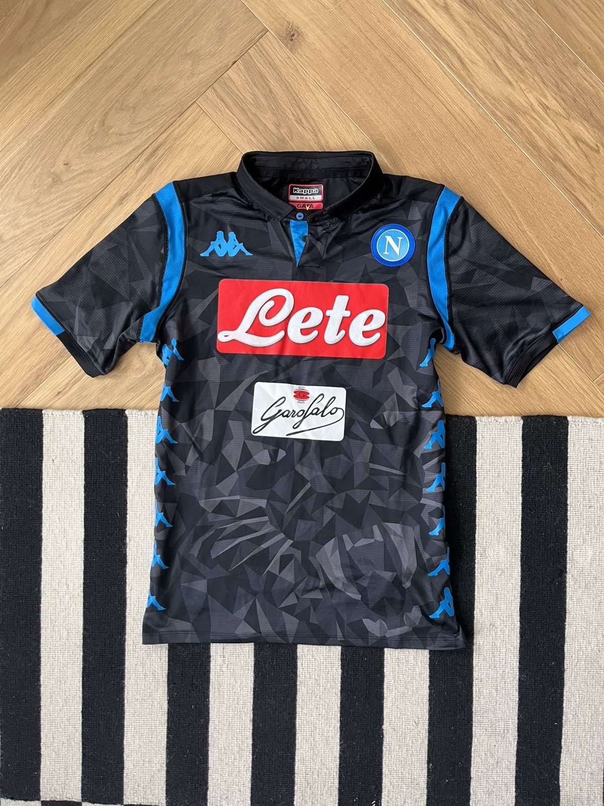 Kappa Kappa 2018/19 Napoli Authentic Away Shirt Size S Size US S / EU 44-46 / 1 - 1 Thumbnail