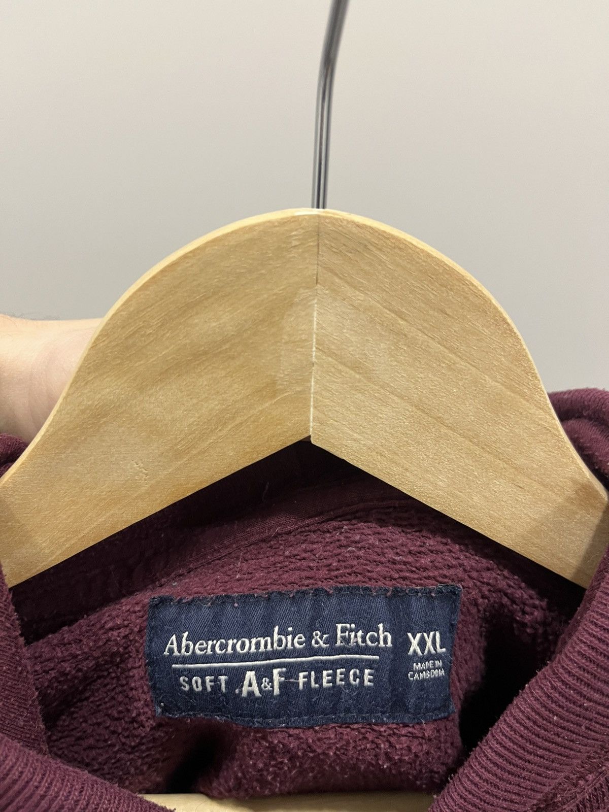 Abercrombie & Fitch VTG Y2K Abercrombie Hoodie Lampas Size US XXL / EU 58 / 5 - 5 Thumbnail