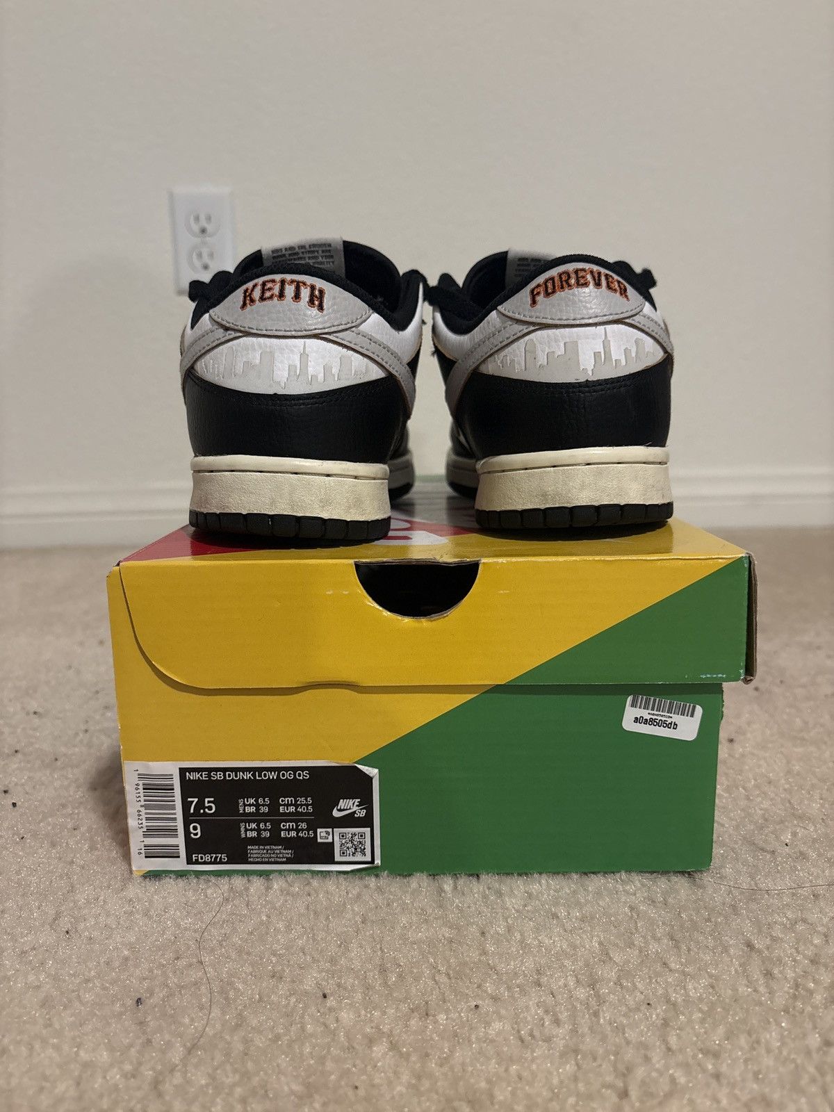 Nike SB Nike SB Dunk Low Huf San Francisco Size US 7.5 / EU 40-41 - 5 Thumbnail