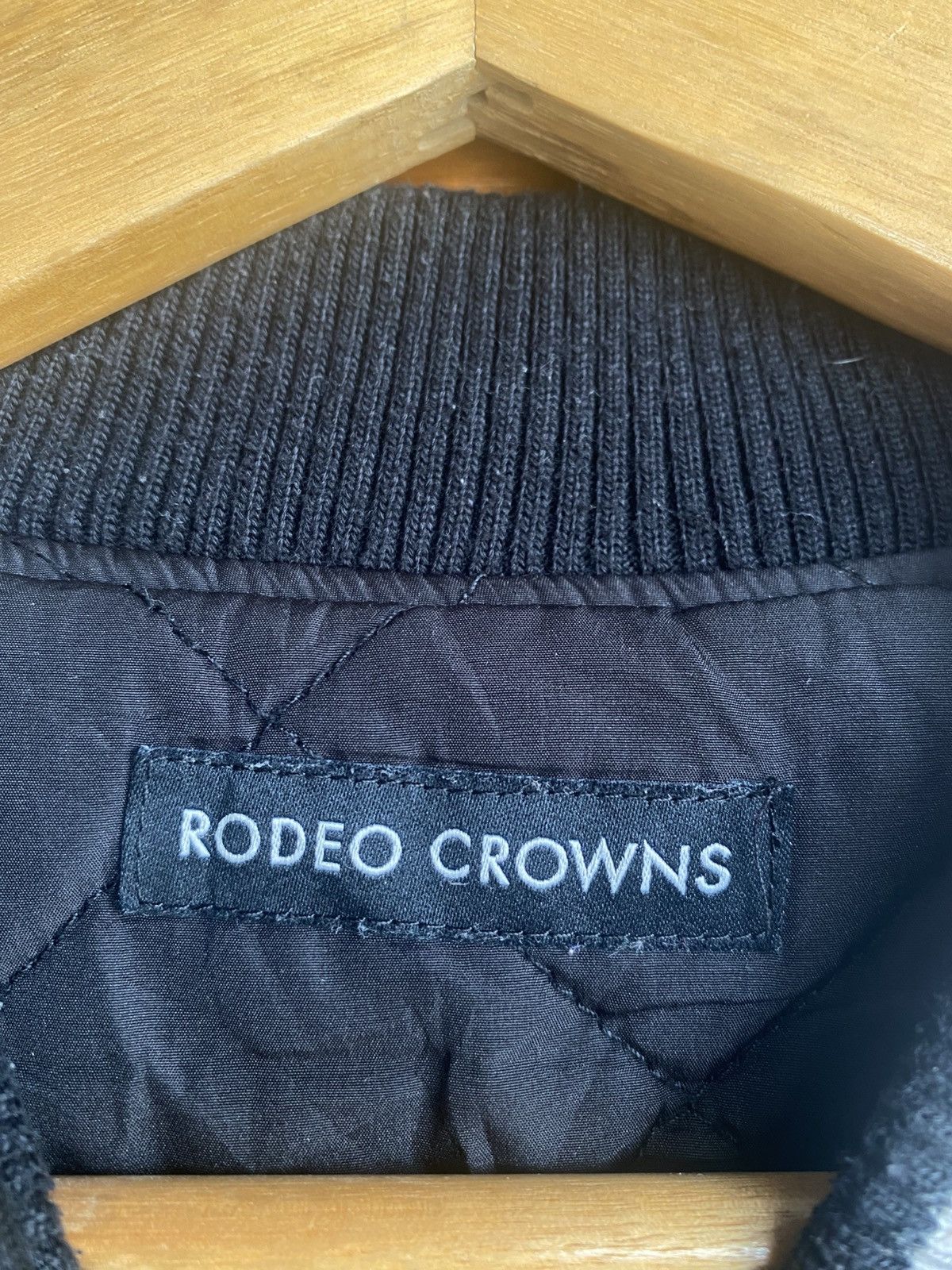 Japanese Brand Rodeo Crowns Embroidered Sukajan Jacket Black & White Size US M / EU 48-50 / 2 - 9 Thumbnail