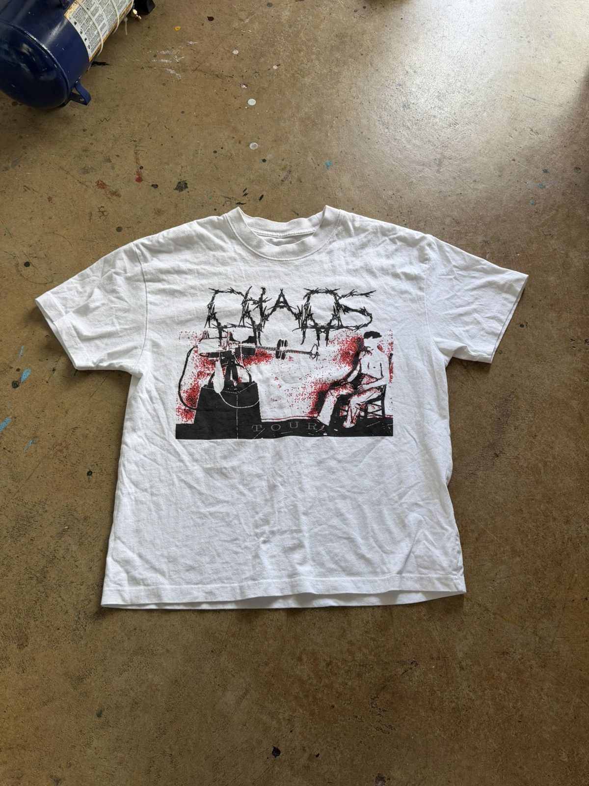 Ken Carson Ken Carson 2024 A Great Chaos Tour tee Size US M / EU 48-50 / 2 - 1 Thumbnail
