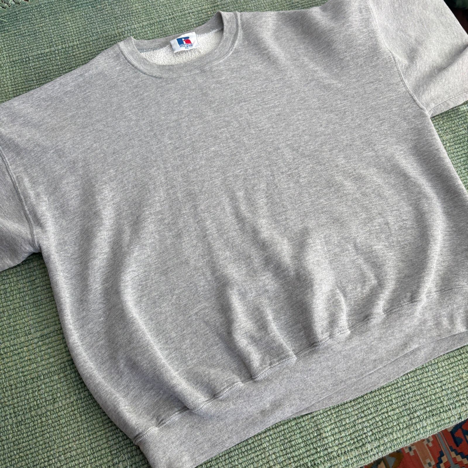 Russell Athletic Vintage 1980s blank gray Russell Athletic sweatshirt size XL Size US XL / EU 56 / 4 - 4 Thumbnail