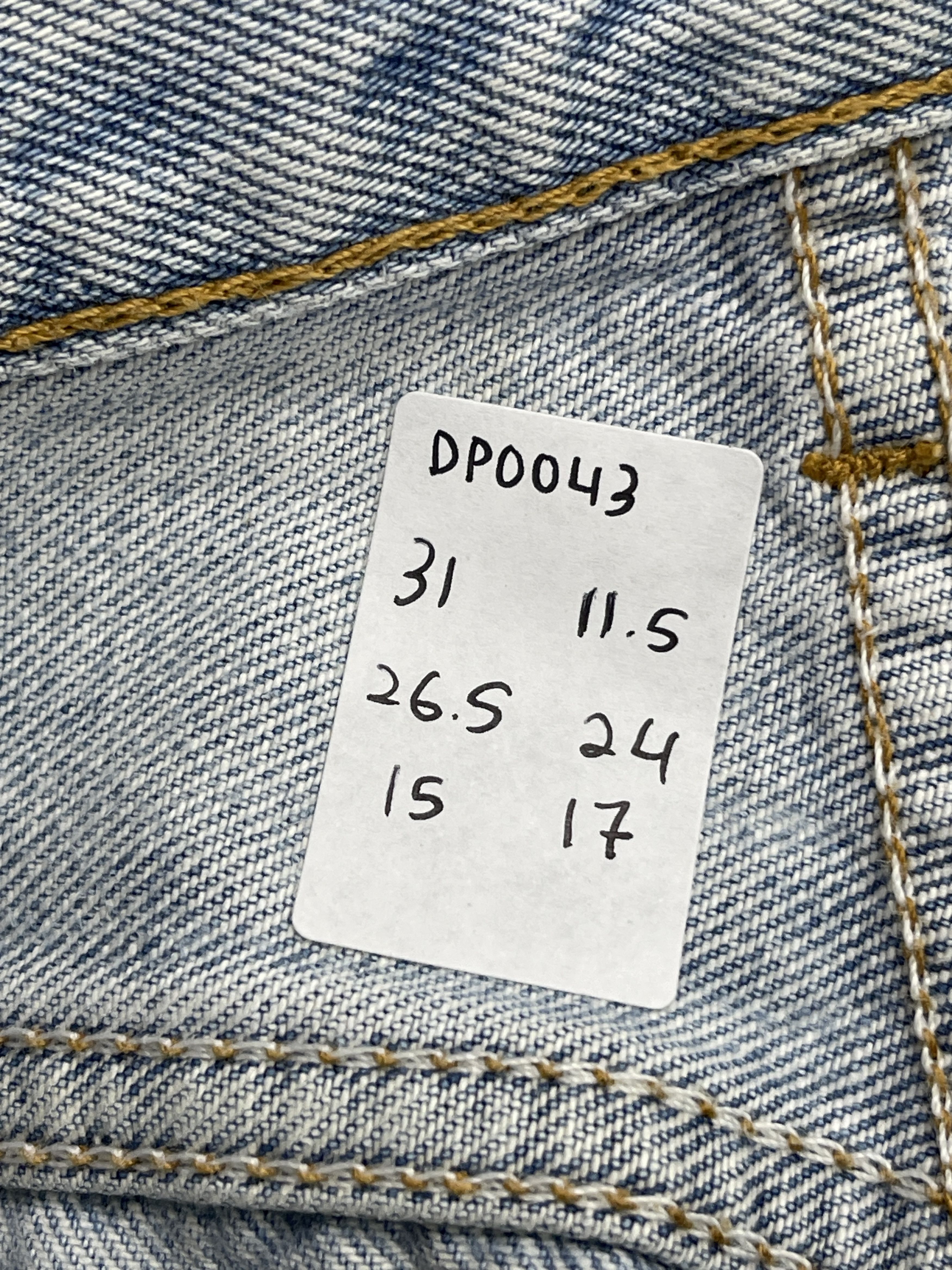 Levi's × Vintage Light Washed Vintage Levis 501 Denim Jeans Size US 31 - 11 Thumbnail