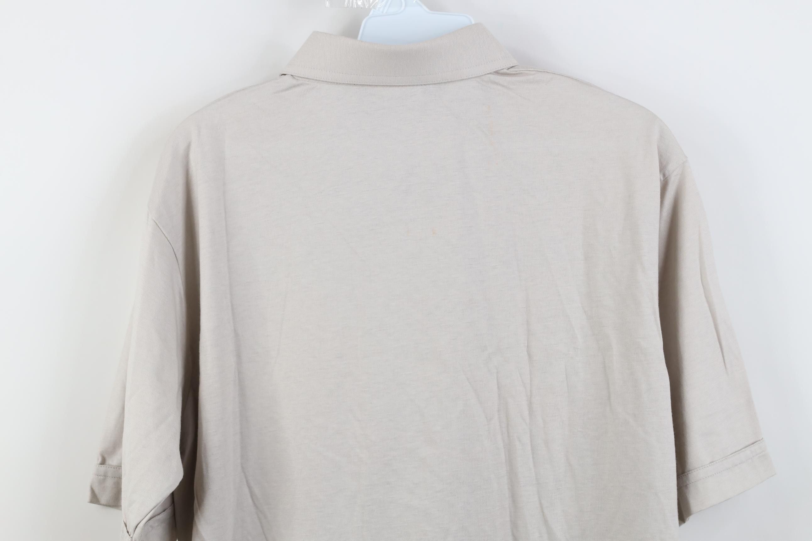 Vintage Deadstock Vintage 80s 90s Streetwear Golf Polo Shirt Gray Size US M / EU 48-50 / 2 - 15 Thumbnail