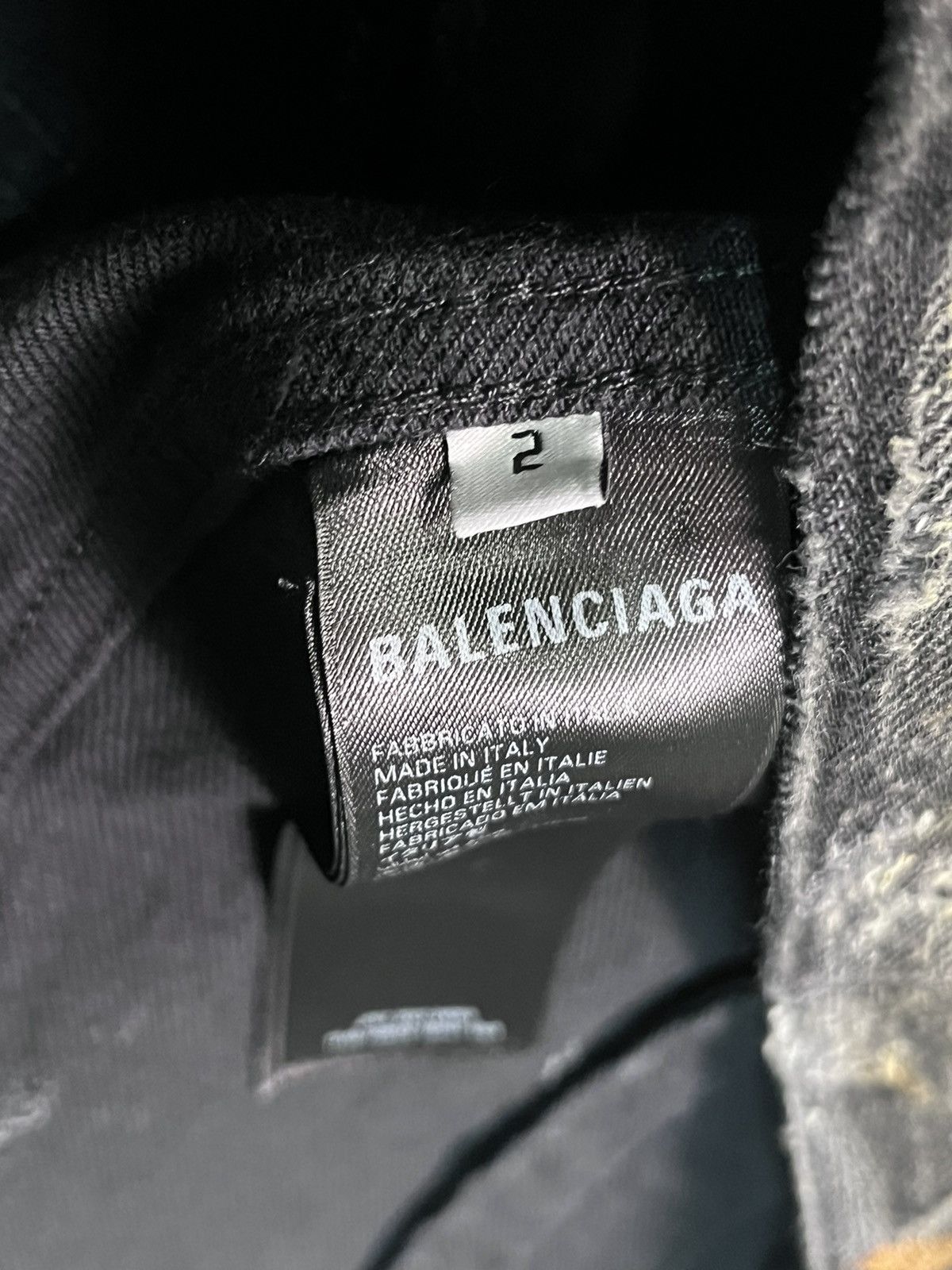 Balenciaga SS23 ‘Mud Show’ Super Destroyed Trucker Size US M / EU 48-50 / 2 - 7 Thumbnail