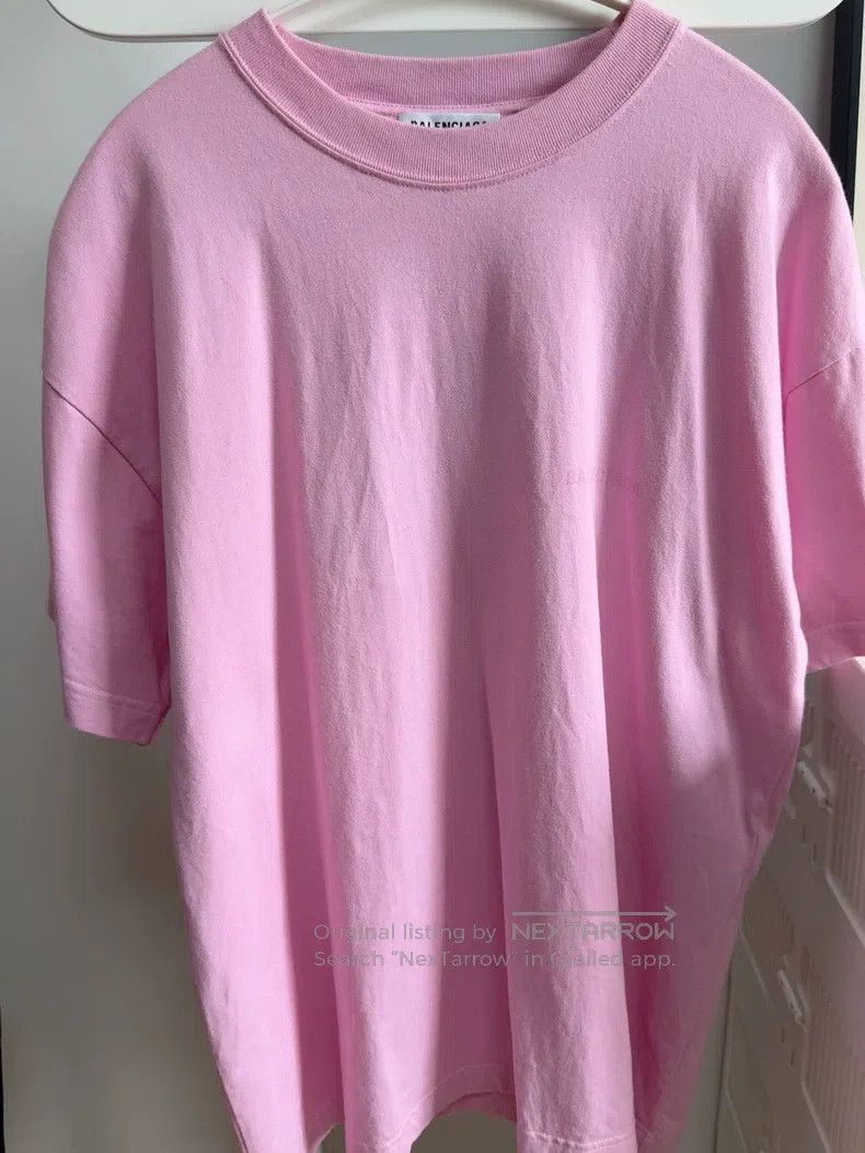 Balenciaga Balenciaga Pink T-Shirt Size US L / EU 52-54 / 3 - 1 Thumbnail