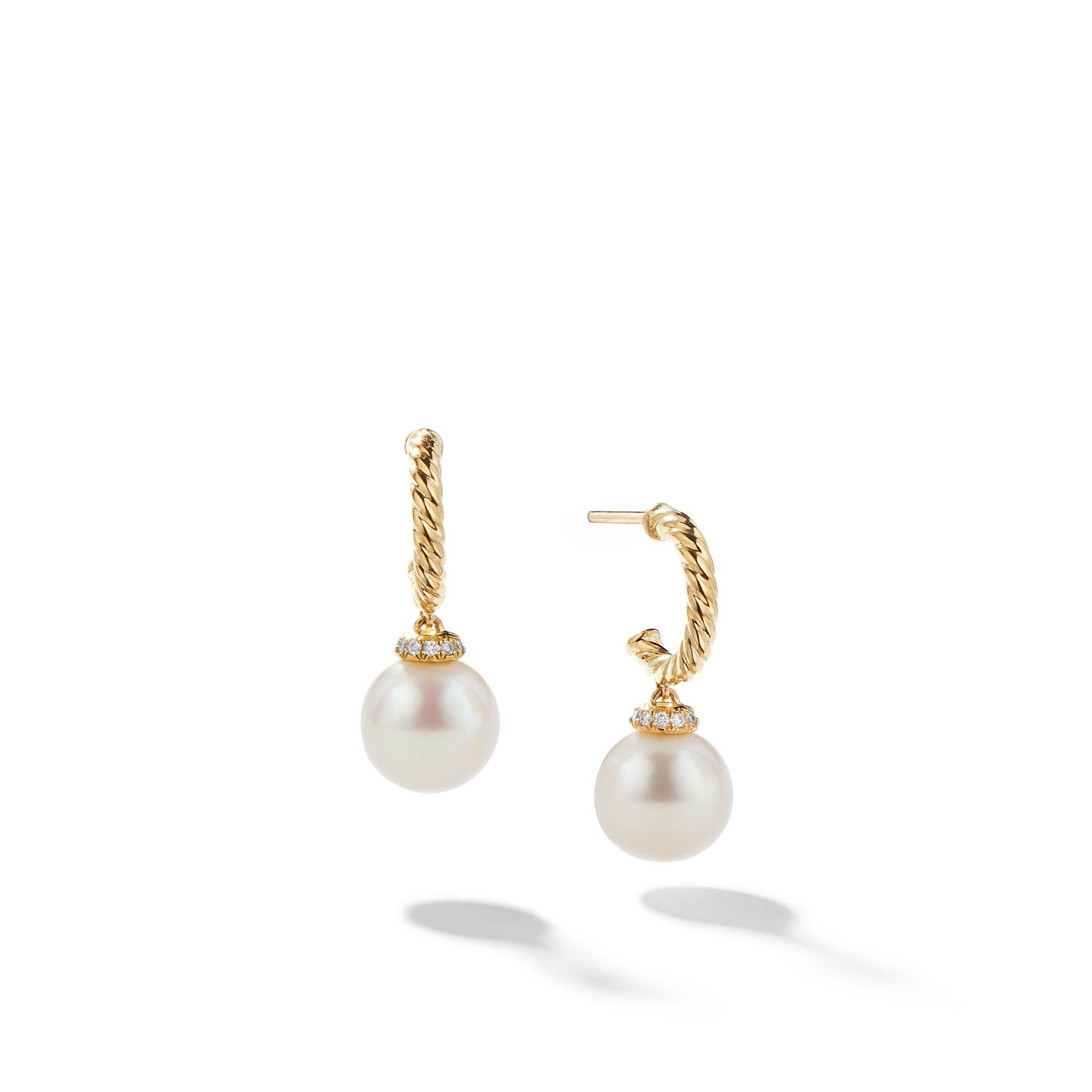 David Yurman o1w1db11025 E12817D Gold Earrings in Golden Size ONE SIZE - 1 Thumbnail