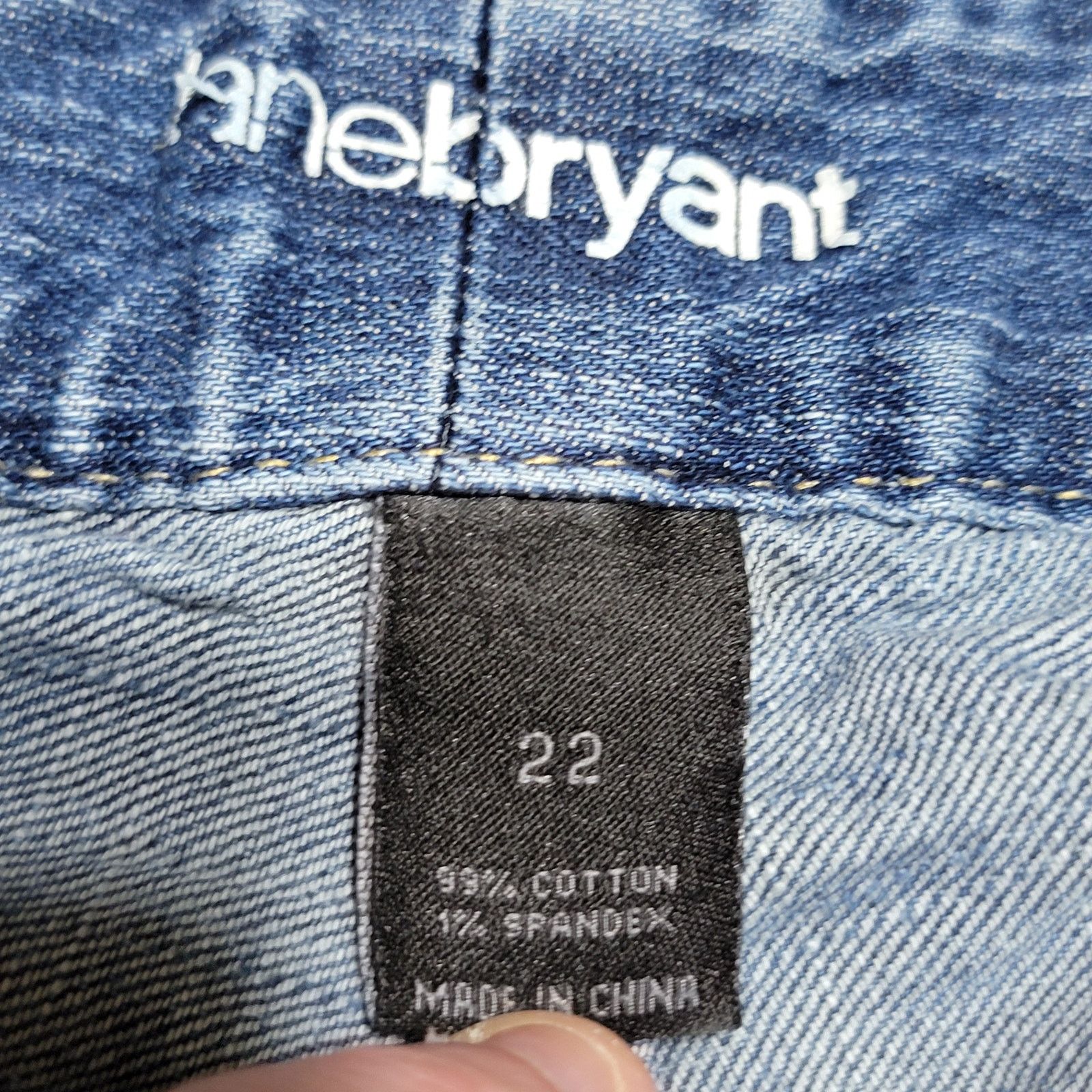 Other Lane Bryant Denim Capris w/ Patches - Size 22 Size 42" / US 20 - 5 Thumbnail