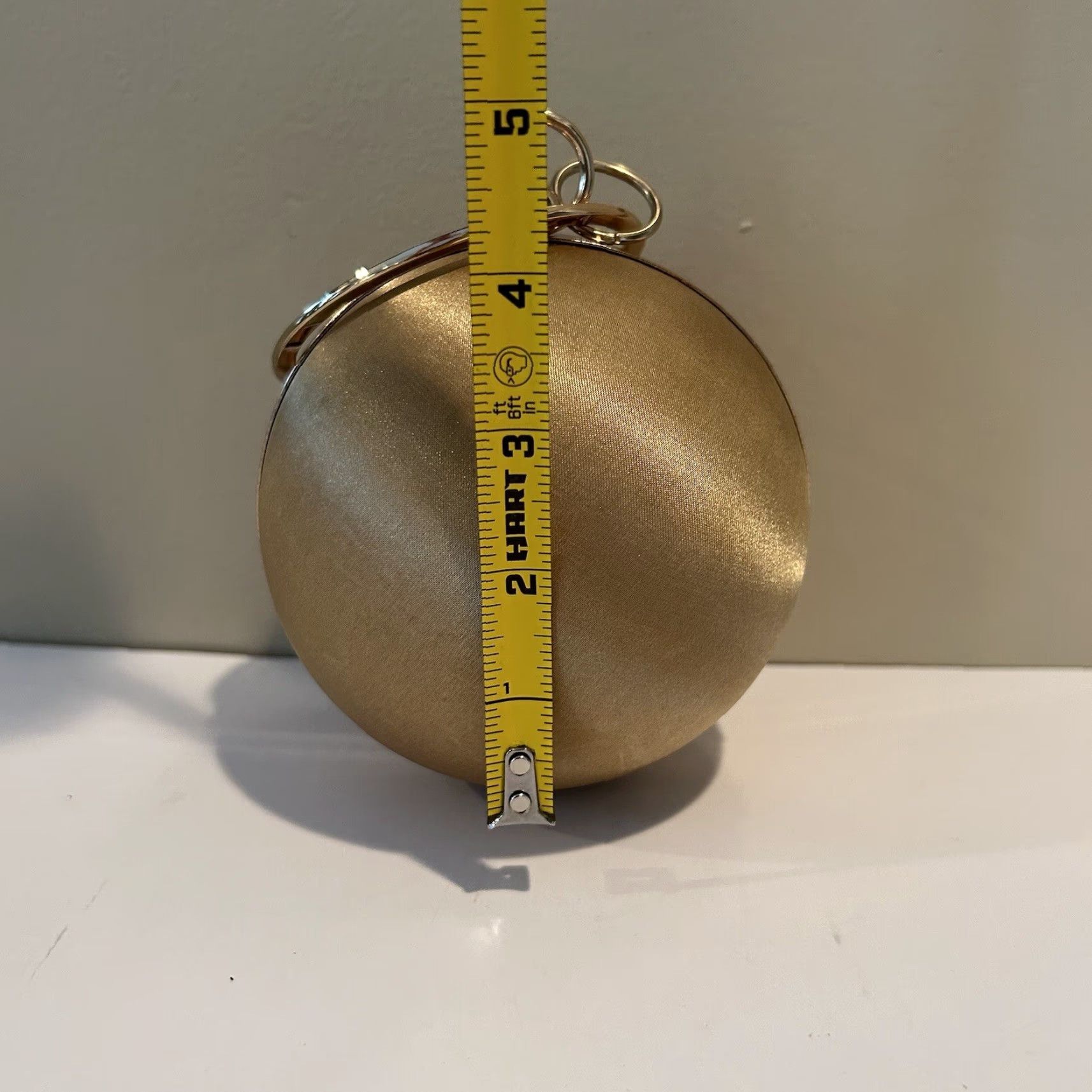 Bally Versona Clutch Ball Gold Rhinestone Small Womens Size ONE SIZE - 7 Thumbnail