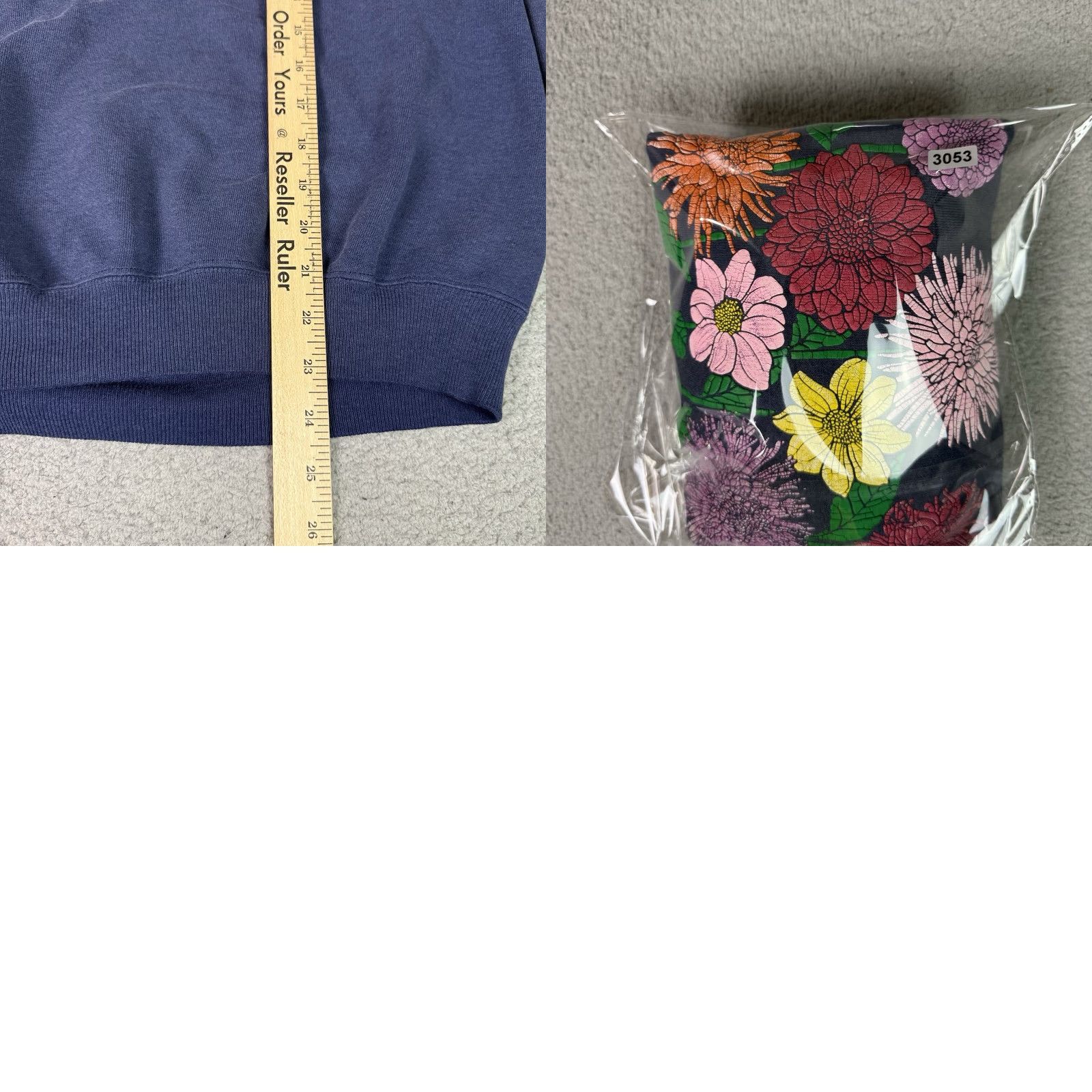 Vintage VINTAGE Morning Sun Floral Sweatshirt Adult L Blue 80s 90s Garden Hippie Retro Graphic Print Embroidered Crew Neck Pullover USA USA Proud Size L / US 10 / IT 46 - 9 Thumbnail