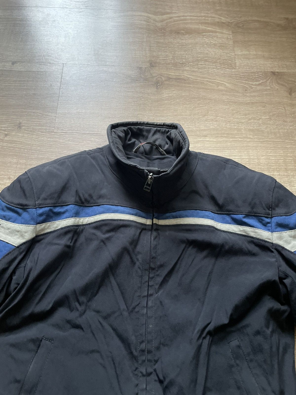 Dainese Vintage Dainese Textile Motorcycle Jacket Black Blue Size US M / EU 48-50 / 2 - 3 Thumbnail