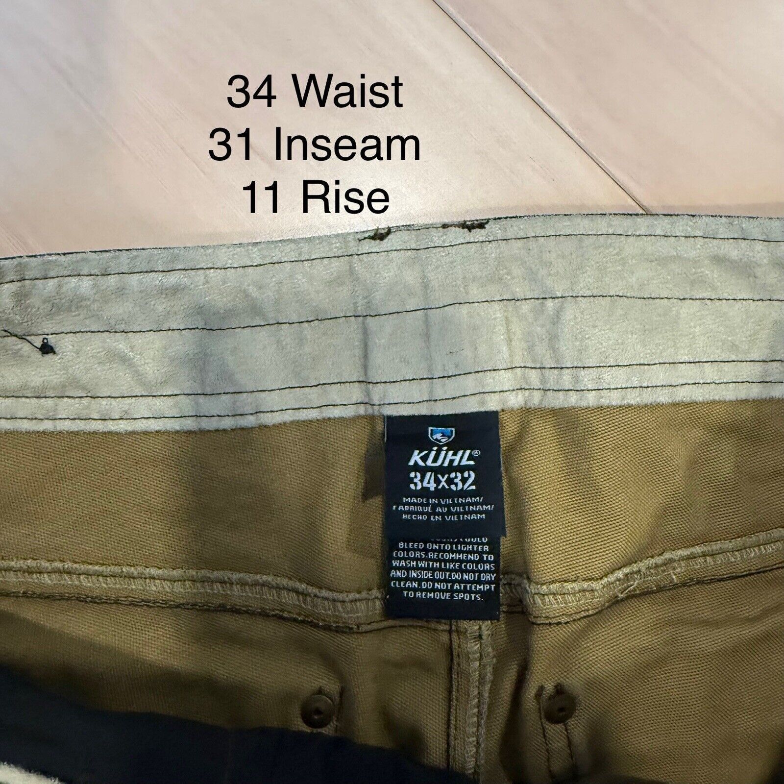Kuhl Kuhl The Law Pants 34 Dark Khaki Hiking Outdoor Workwear Size US 34 / EU 50 - 5 Thumbnail